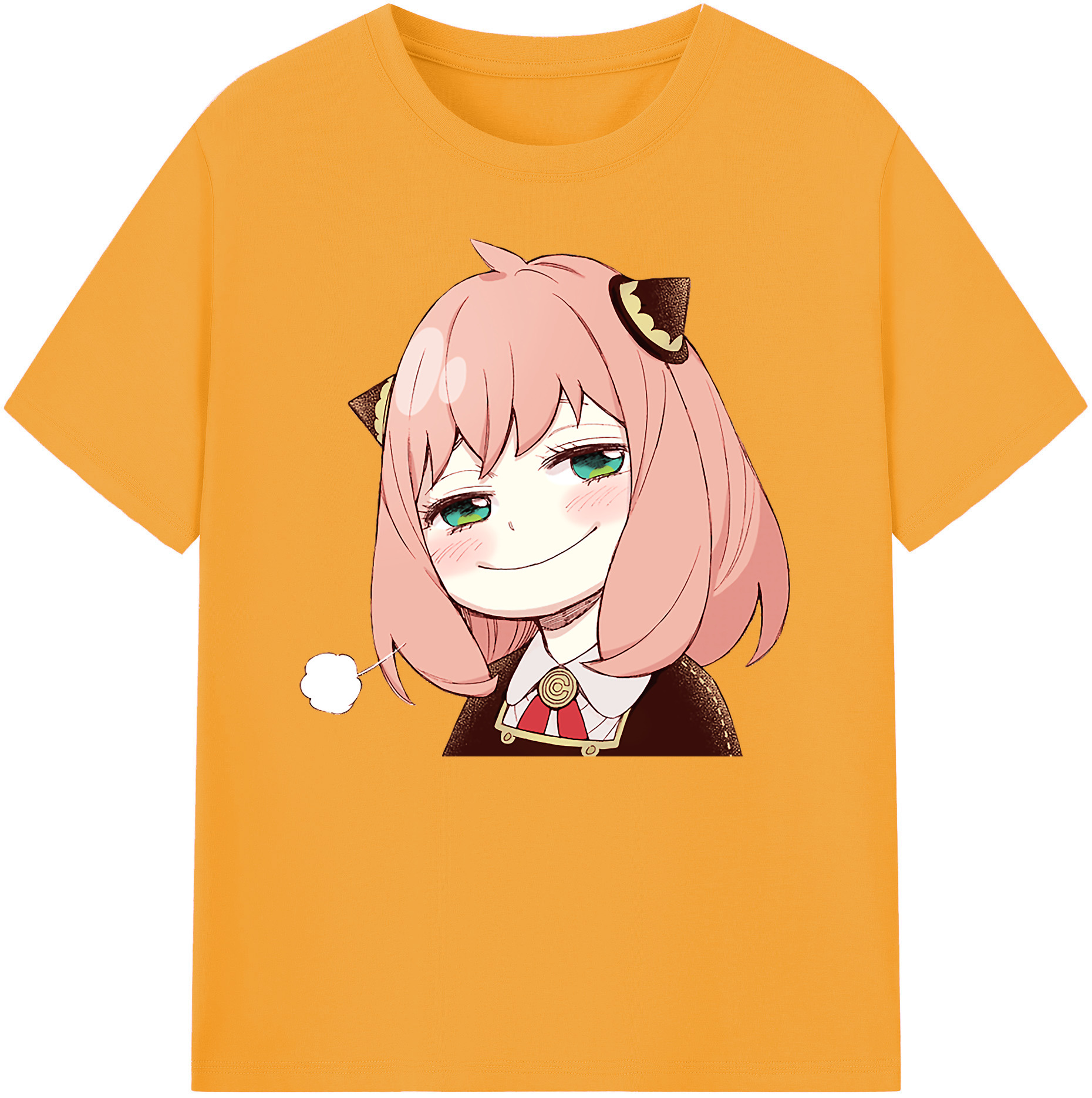 （画像用） SPY×FAMILY间谍家家酒 綿100％ メンズ半袖Tシャツ｜肌触りやわらか＆通気性