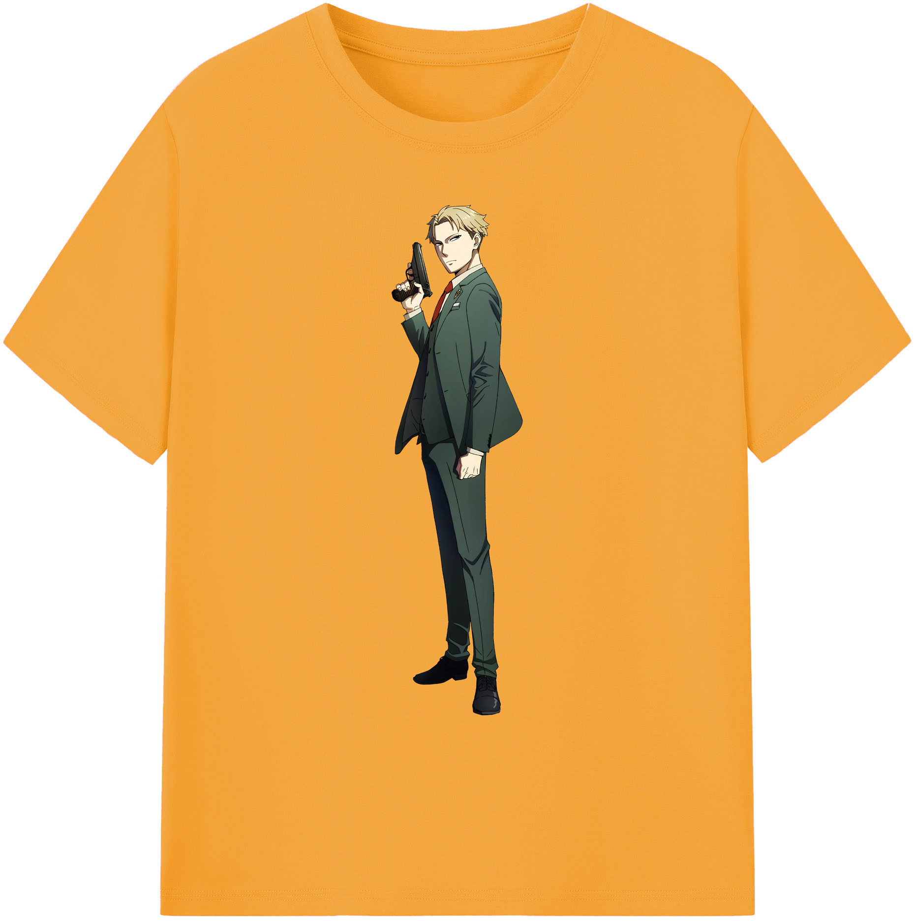 （画像用） SPY×FAMILY间谍家家酒 綿100％ メンズ半袖Tシャツ｜肌触りやわらか＆通気性