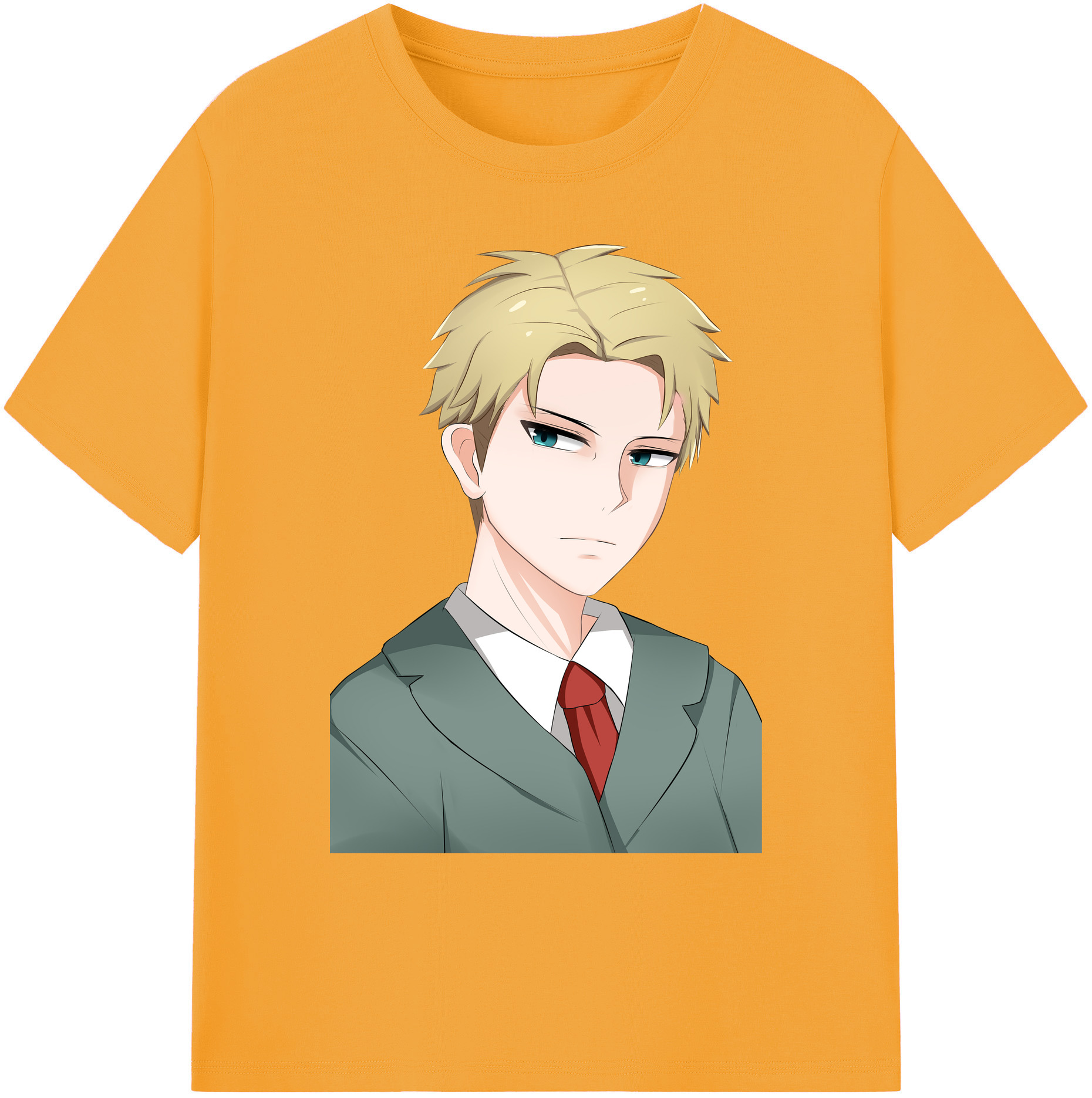 （画像用） SPY×FAMILY间谍家家酒 綿100％ メンズ半袖Tシャツ｜肌触りやわらか＆通気性