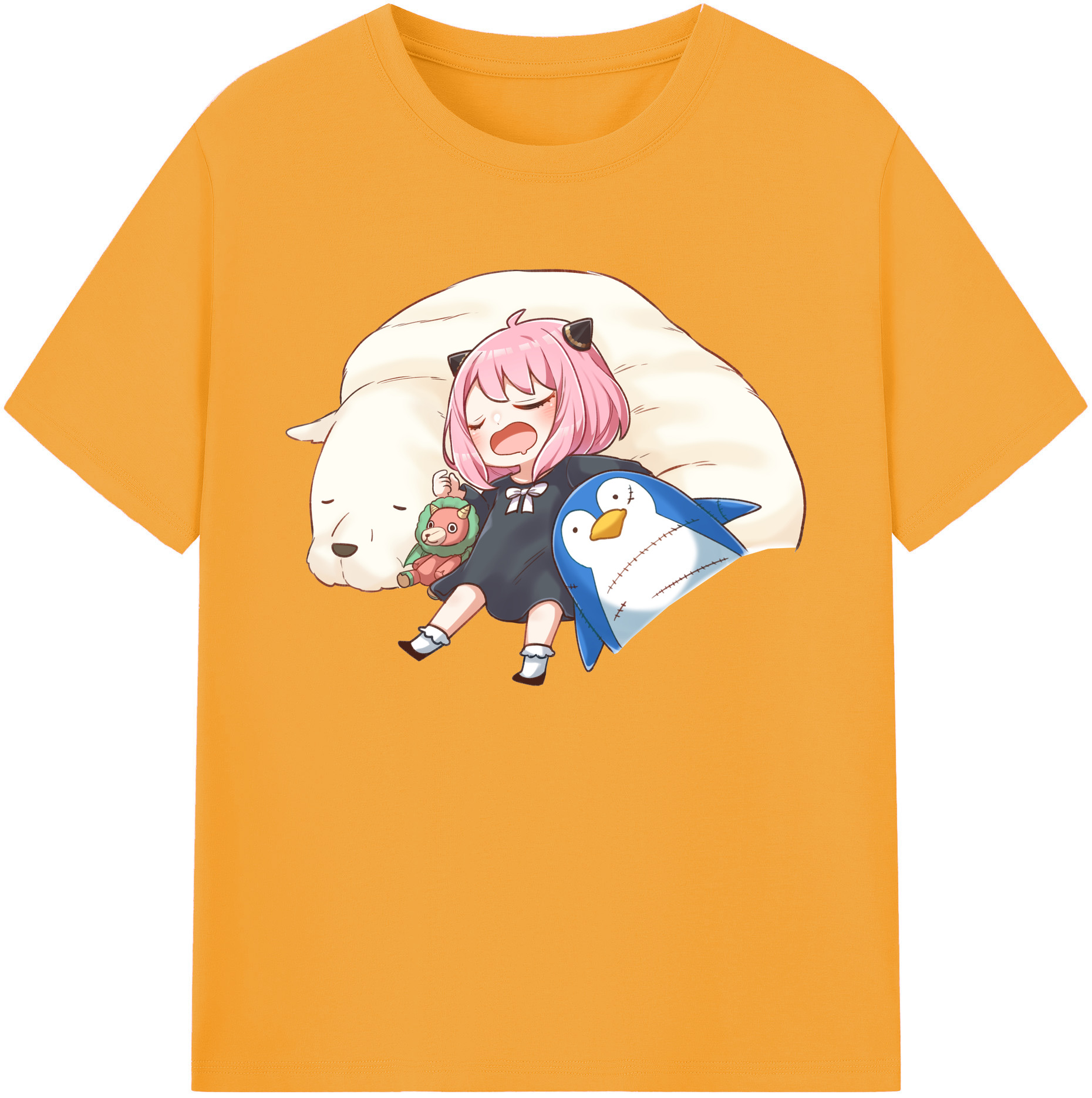 （画像用） SPY×FAMILY间谍家家酒 綿100％ メンズ半袖Tシャツ｜肌触りやわらか＆通気性