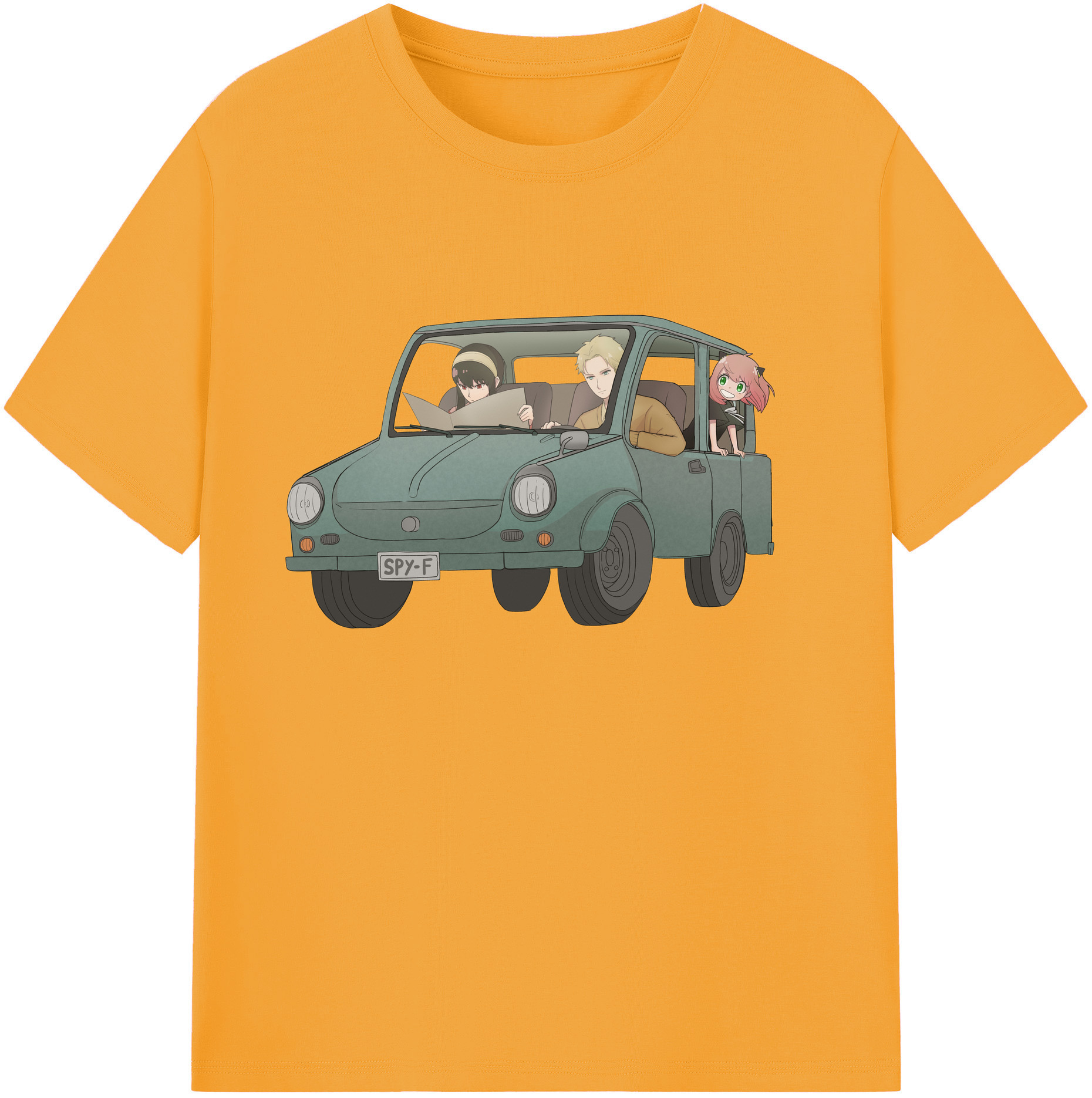（画像用） SPY×FAMILY间谍家家酒 綿100％ メンズ半袖Tシャツ｜肌触りやわらか＆通気性