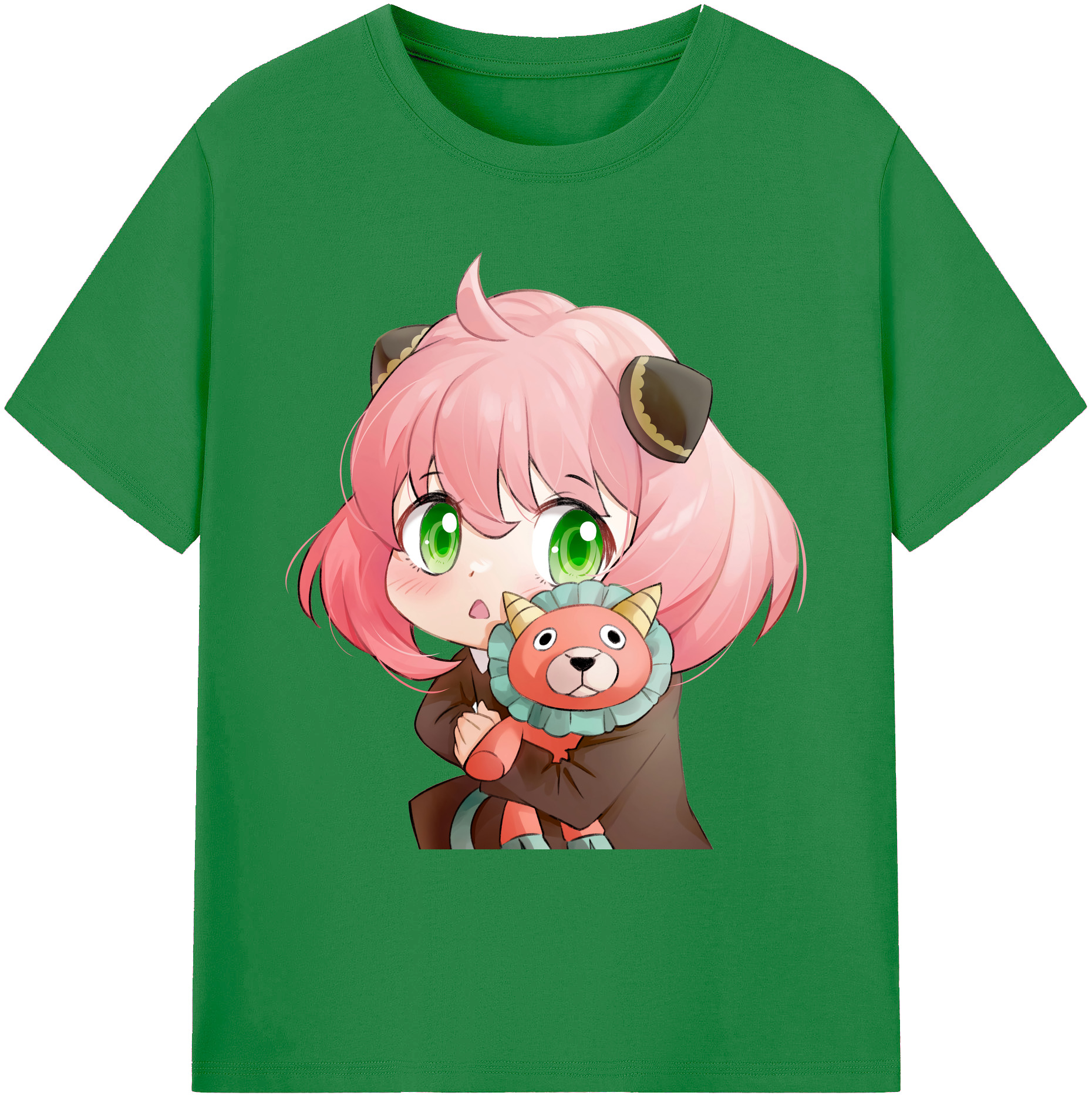 （画像用） SPY×FAMILY间谍家家酒 綿100％ メンズ半袖Tシャツ｜肌触りやわらか＆通気性