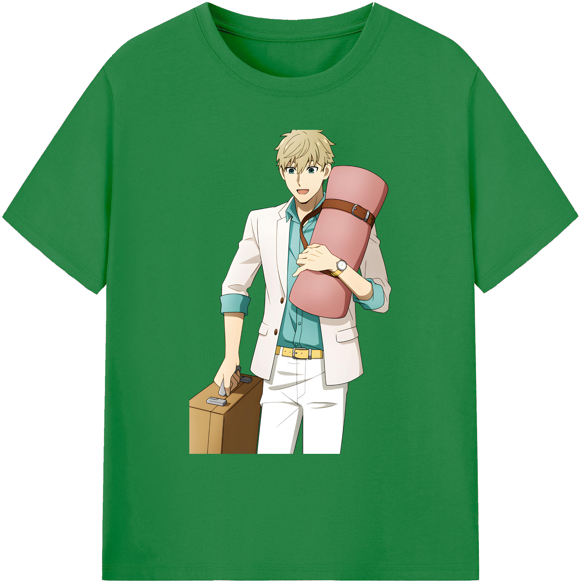（画像用） SPY×FAMILY间谍家家酒 綿100％ メンズ半袖Tシャツ｜肌触りやわらか＆通気性