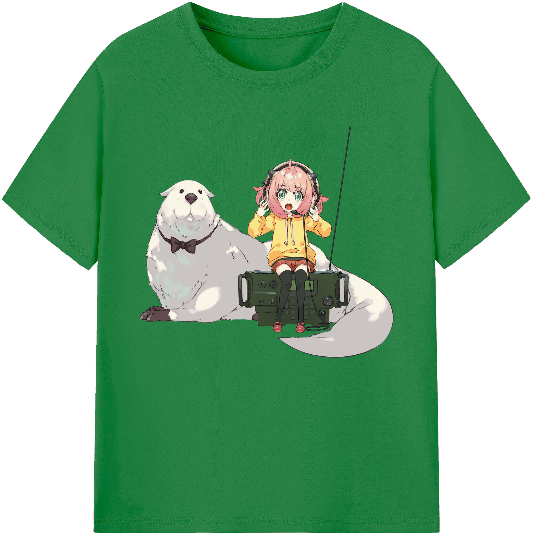 （画像用） SPY×FAMILY间谍家家酒 綿100％ メンズ半袖Tシャツ｜肌触りやわらか＆通気性