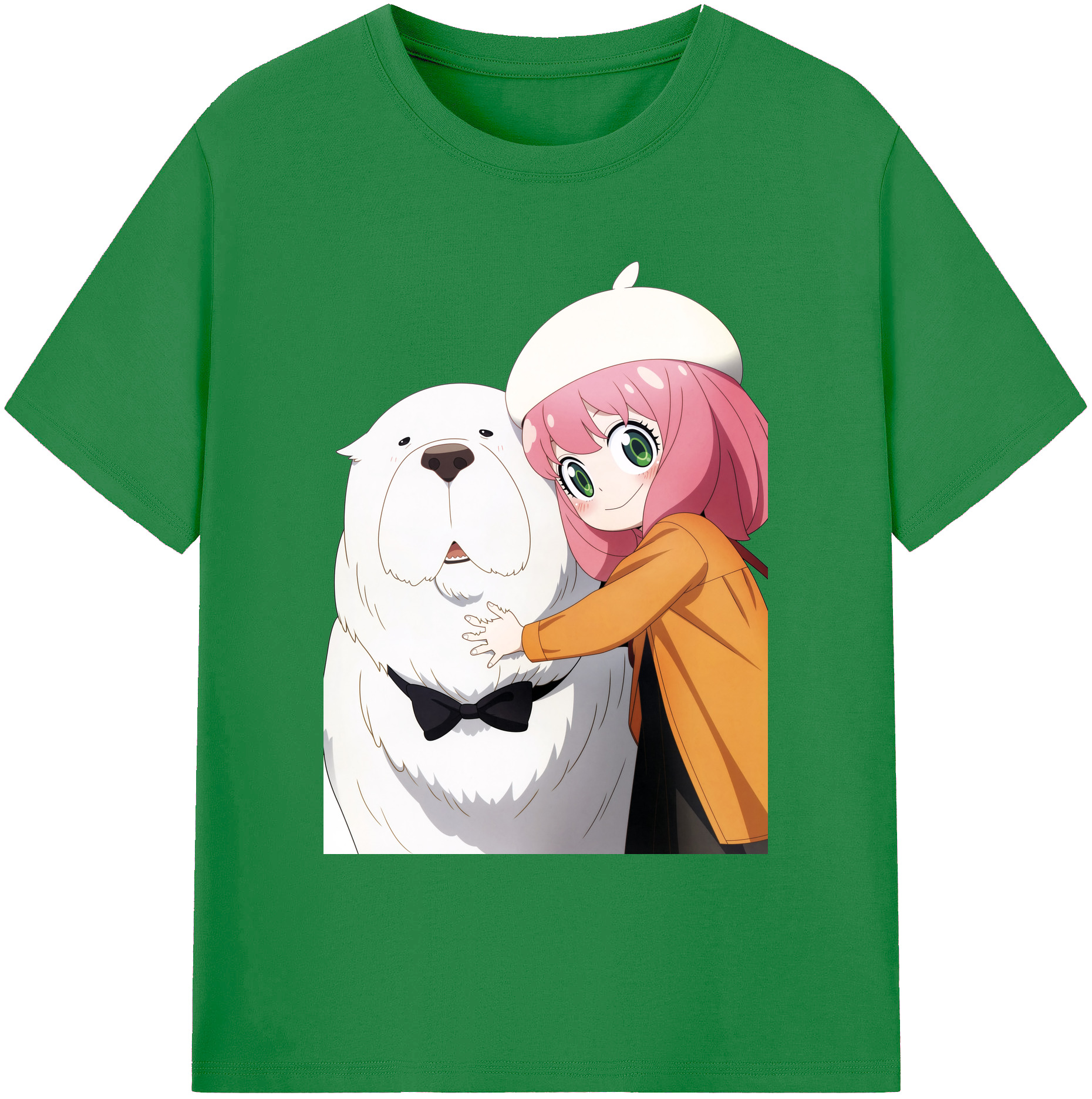 （画像用） SPY×FAMILY间谍家家酒 綿100％ メンズ半袖Tシャツ｜肌触りやわらか＆通気性