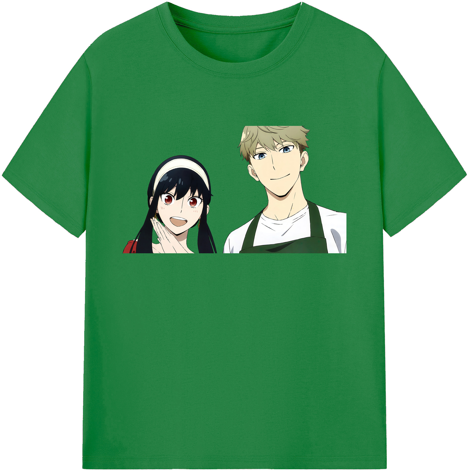 （画像用） SPY×FAMILY间谍家家酒 綿100％ メンズ半袖Tシャツ｜肌触りやわらか＆通気性