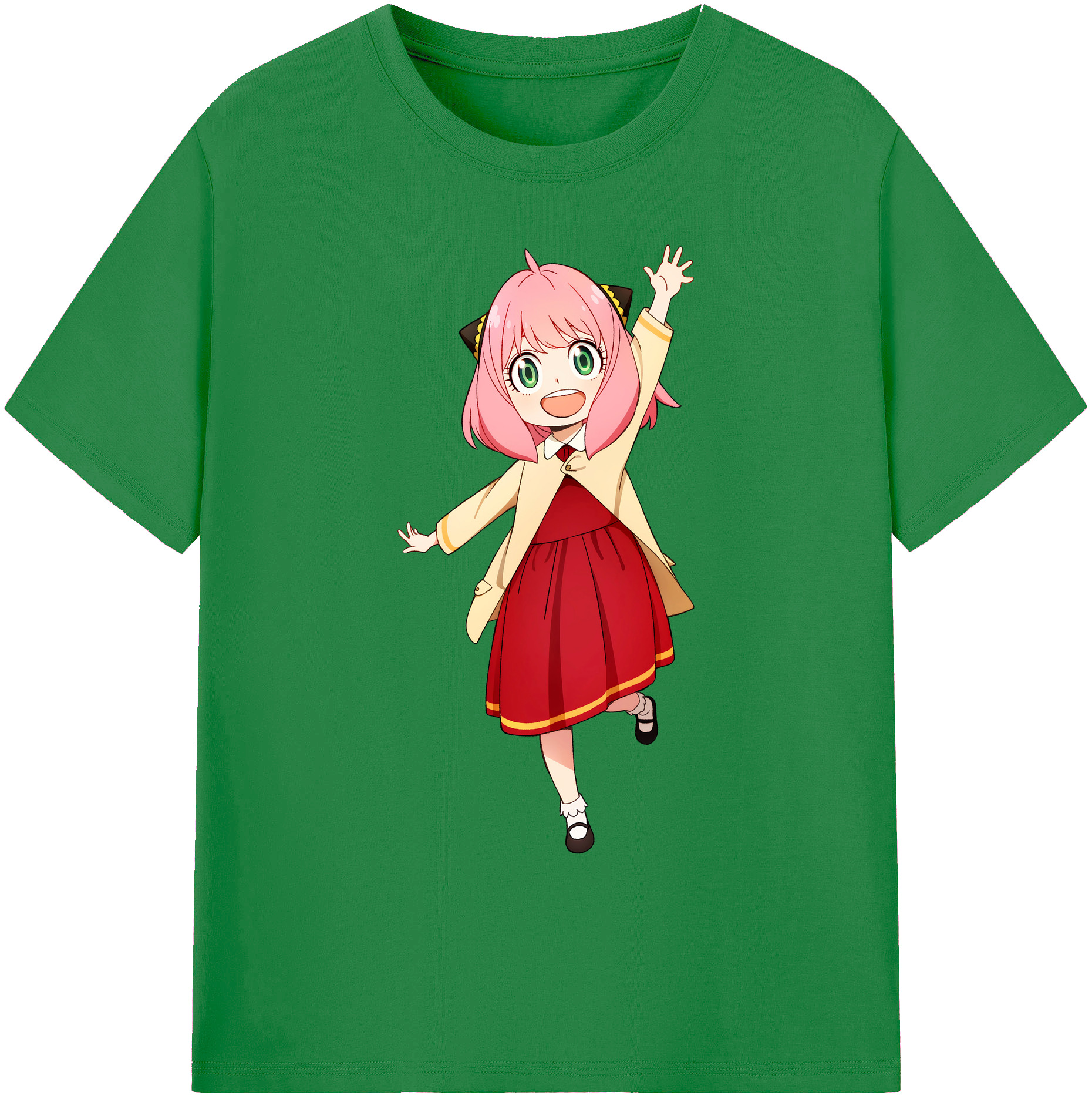 （画像用） SPY×FAMILY间谍家家酒 綿100％ メンズ半袖Tシャツ｜肌触りやわらか＆通気性