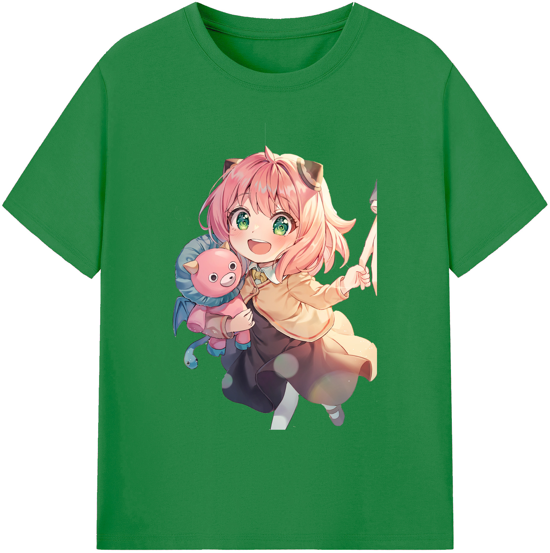 （画像用） SPY×FAMILY间谍家家酒 綿100％ メンズ半袖Tシャツ｜肌触りやわらか＆通気性