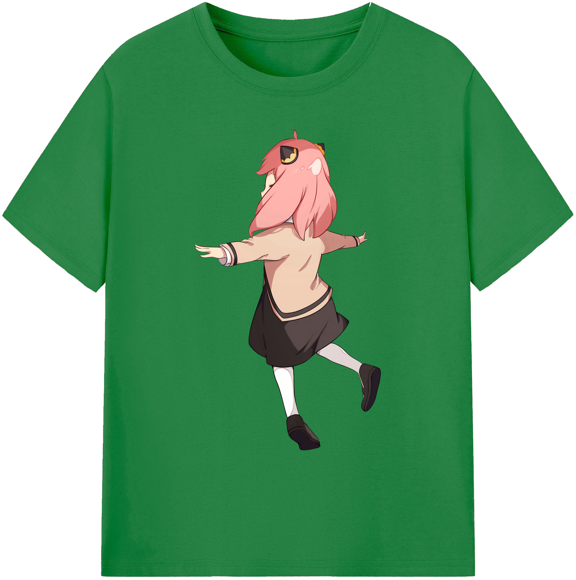 （画像用） SPY×FAMILY间谍家家酒 綿100％ メンズ半袖Tシャツ｜肌触りやわらか＆通気性