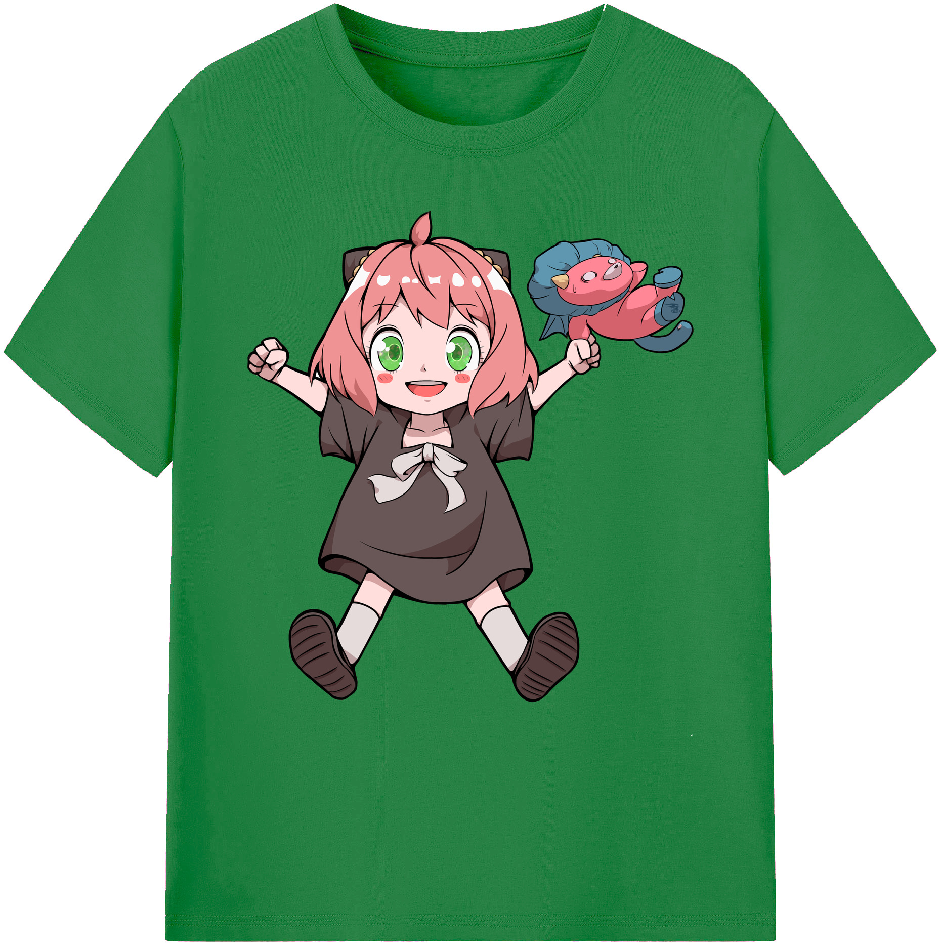 （画像用） SPY×FAMILY间谍家家酒 綿100％ メンズ半袖Tシャツ｜肌触りやわらか＆通気性