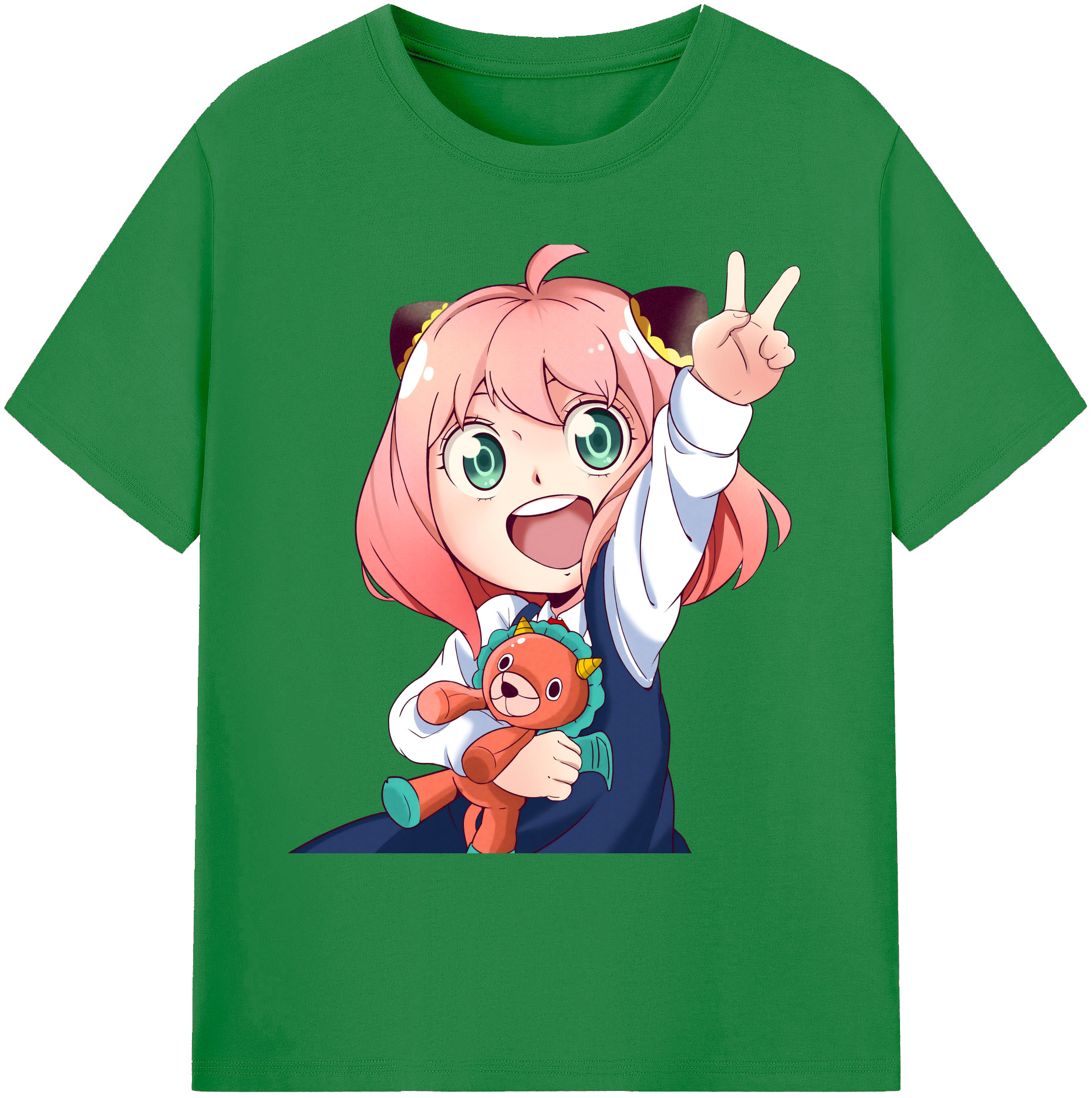 （画像用） SPY×FAMILY间谍家家酒 綿100％ メンズ半袖Tシャツ｜肌触りやわらか＆通気性