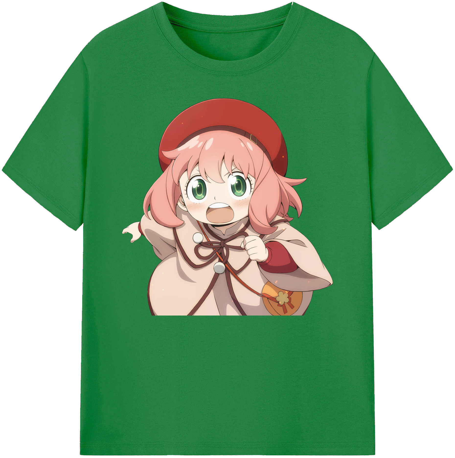 （画像用） SPY×FAMILY间谍家家酒 綿100％ メンズ半袖Tシャツ｜肌触りやわらか＆通気性