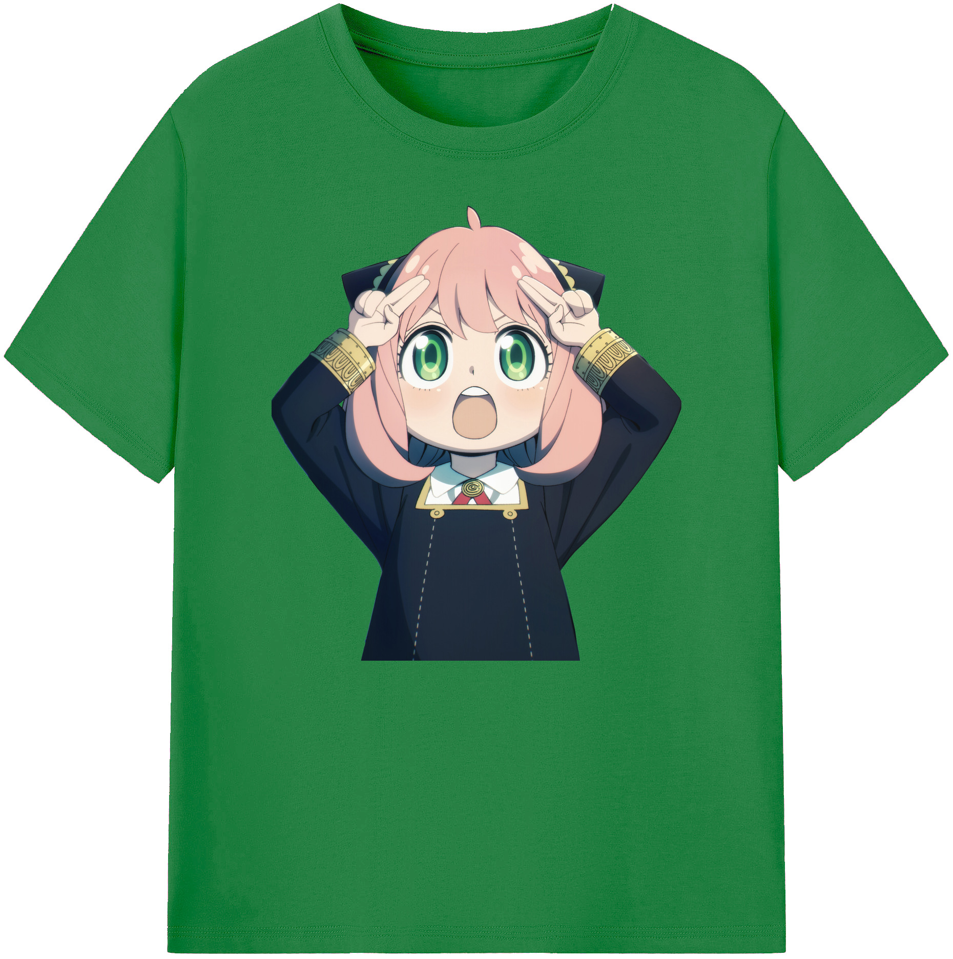 （画像用） SPY×FAMILY间谍家家酒 綿100％ メンズ半袖Tシャツ｜肌触りやわらか＆通気性