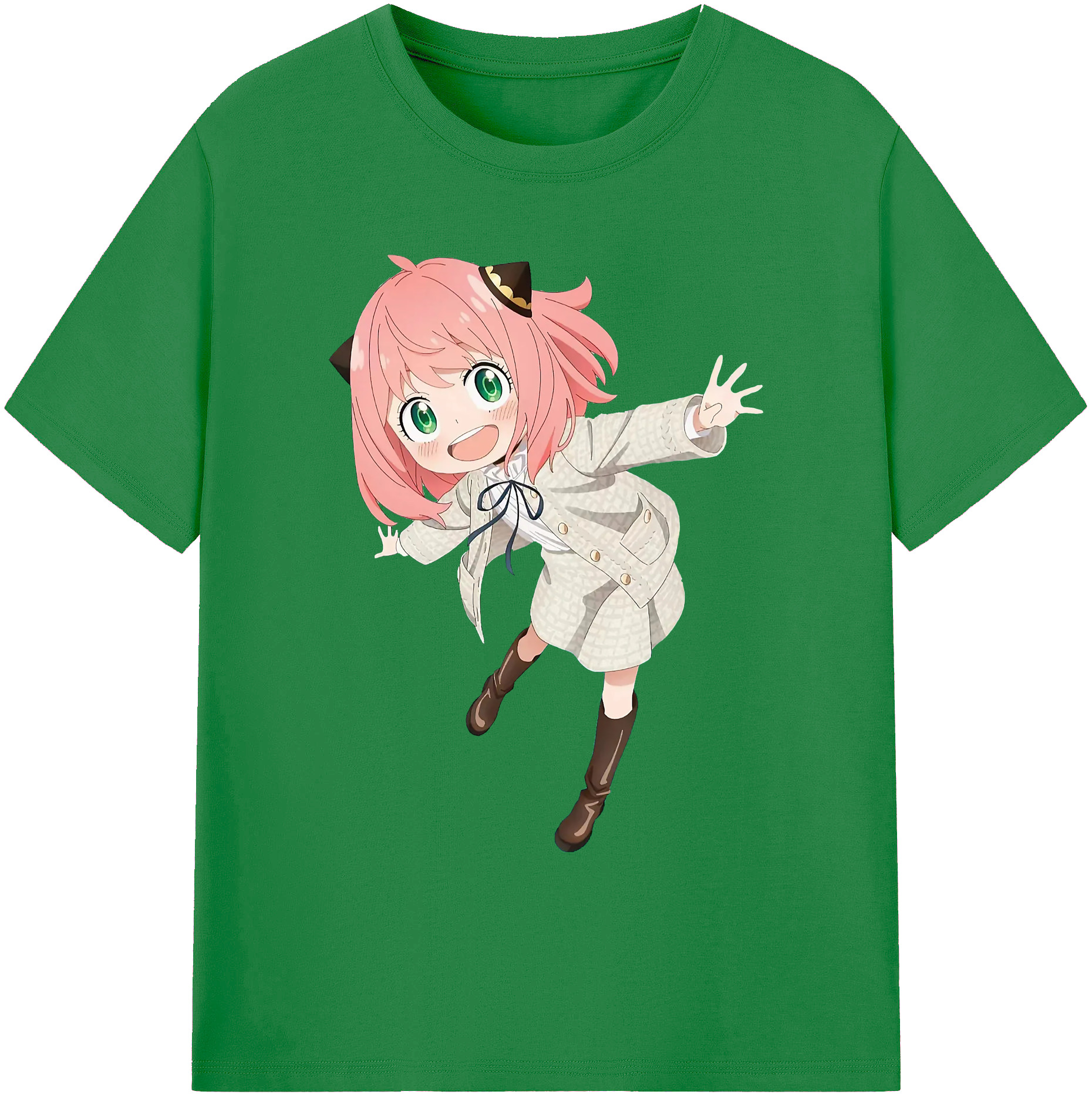 （画像用） SPY×FAMILY间谍家家酒 綿100％ メンズ半袖Tシャツ｜肌触りやわらか＆通気性