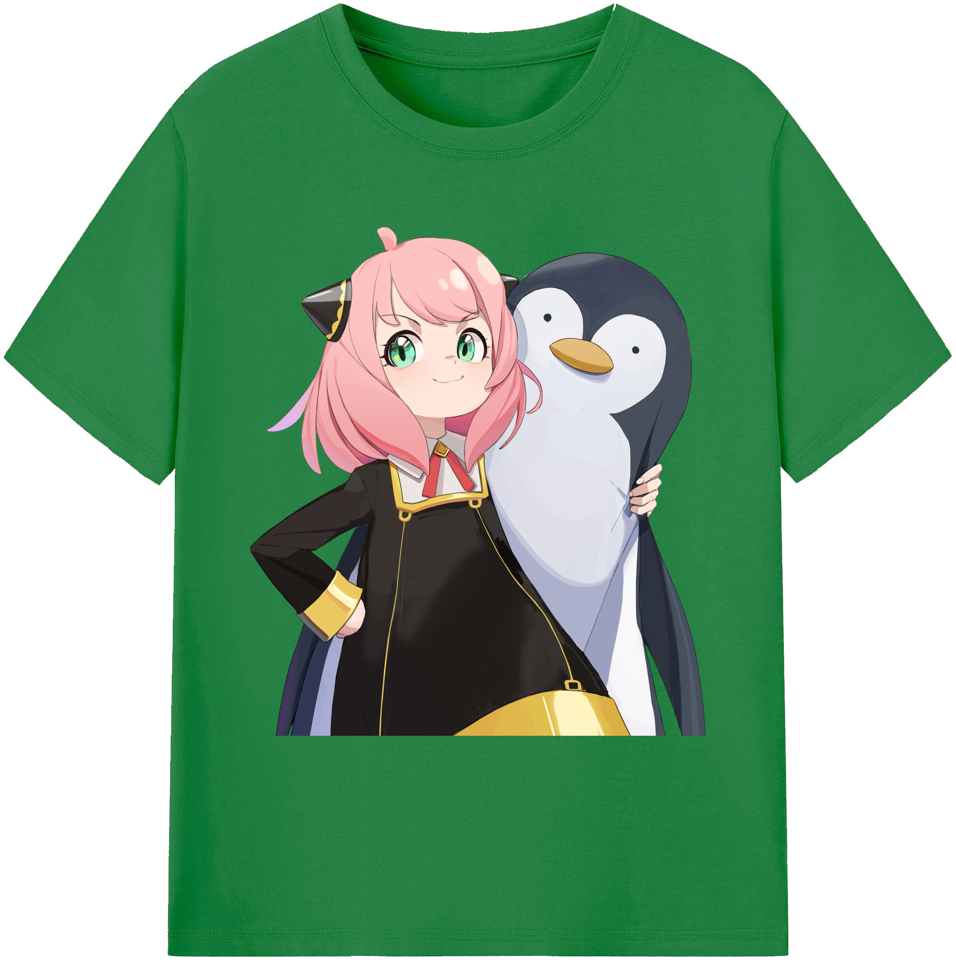 （画像用） SPY×FAMILY间谍家家酒 綿100％ メンズ半袖Tシャツ｜肌触りやわらか＆通気性