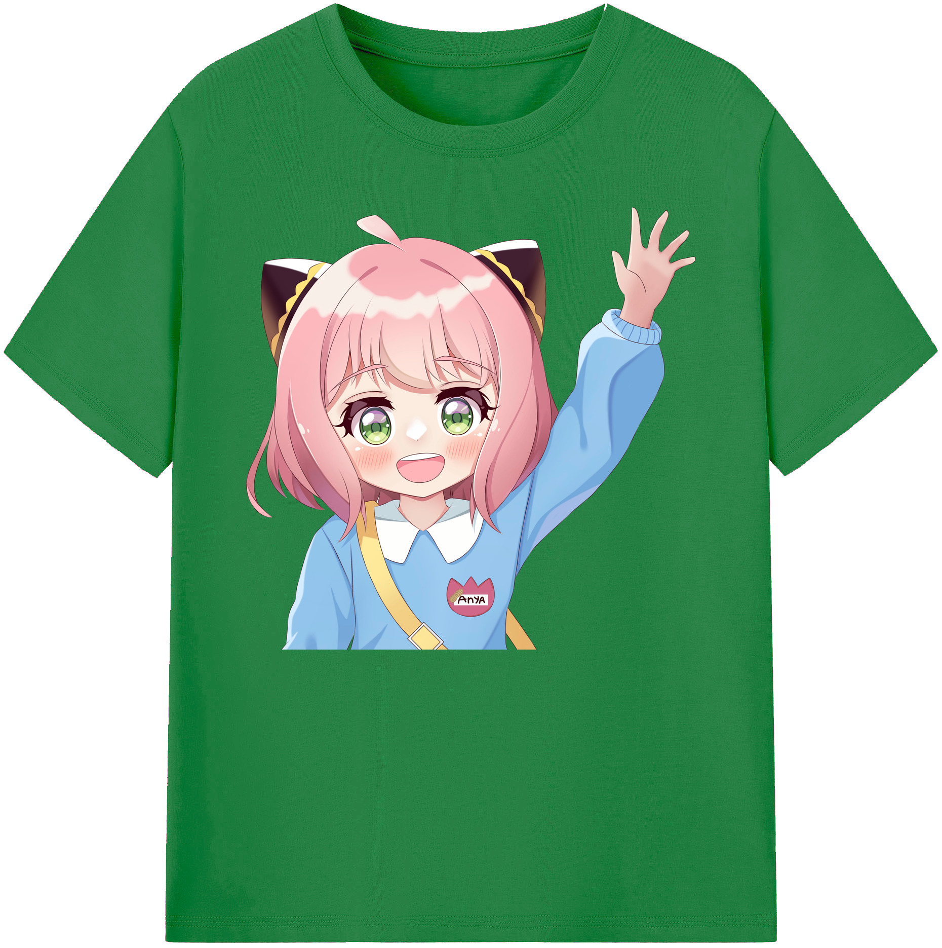 （画像用） SPY×FAMILY间谍家家酒 綿100％ メンズ半袖Tシャツ｜肌触りやわらか＆通気性