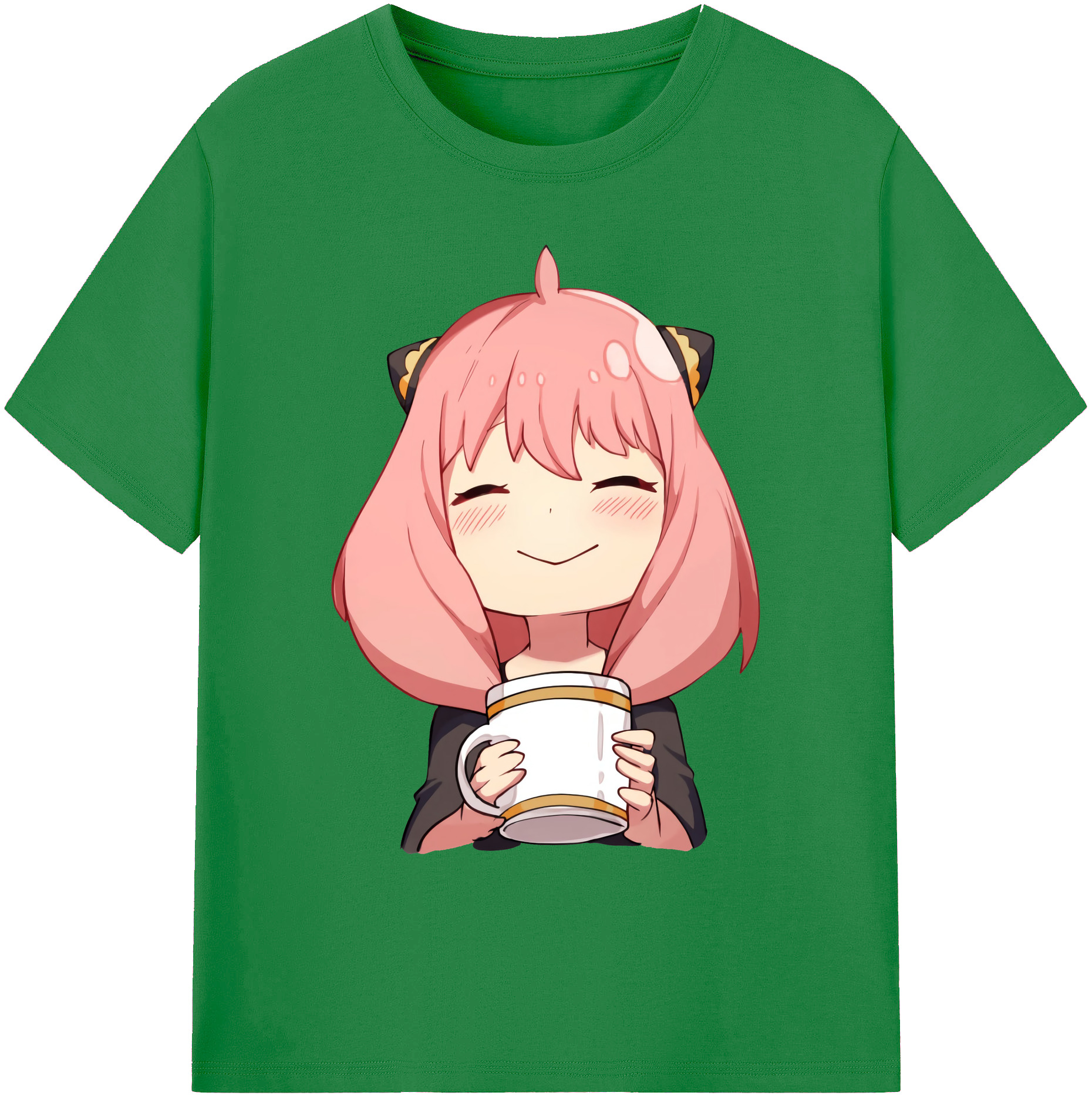 （画像用） SPY×FAMILY间谍家家酒 綿100％ メンズ半袖Tシャツ｜肌触りやわらか＆通気性
