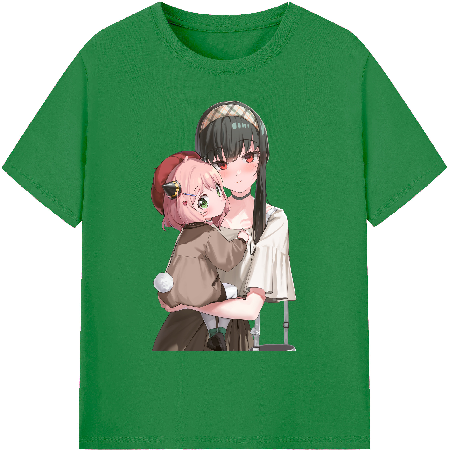 （画像用） SPY×FAMILY间谍家家酒 綿100％ メンズ半袖Tシャツ｜肌触りやわらか＆通気性