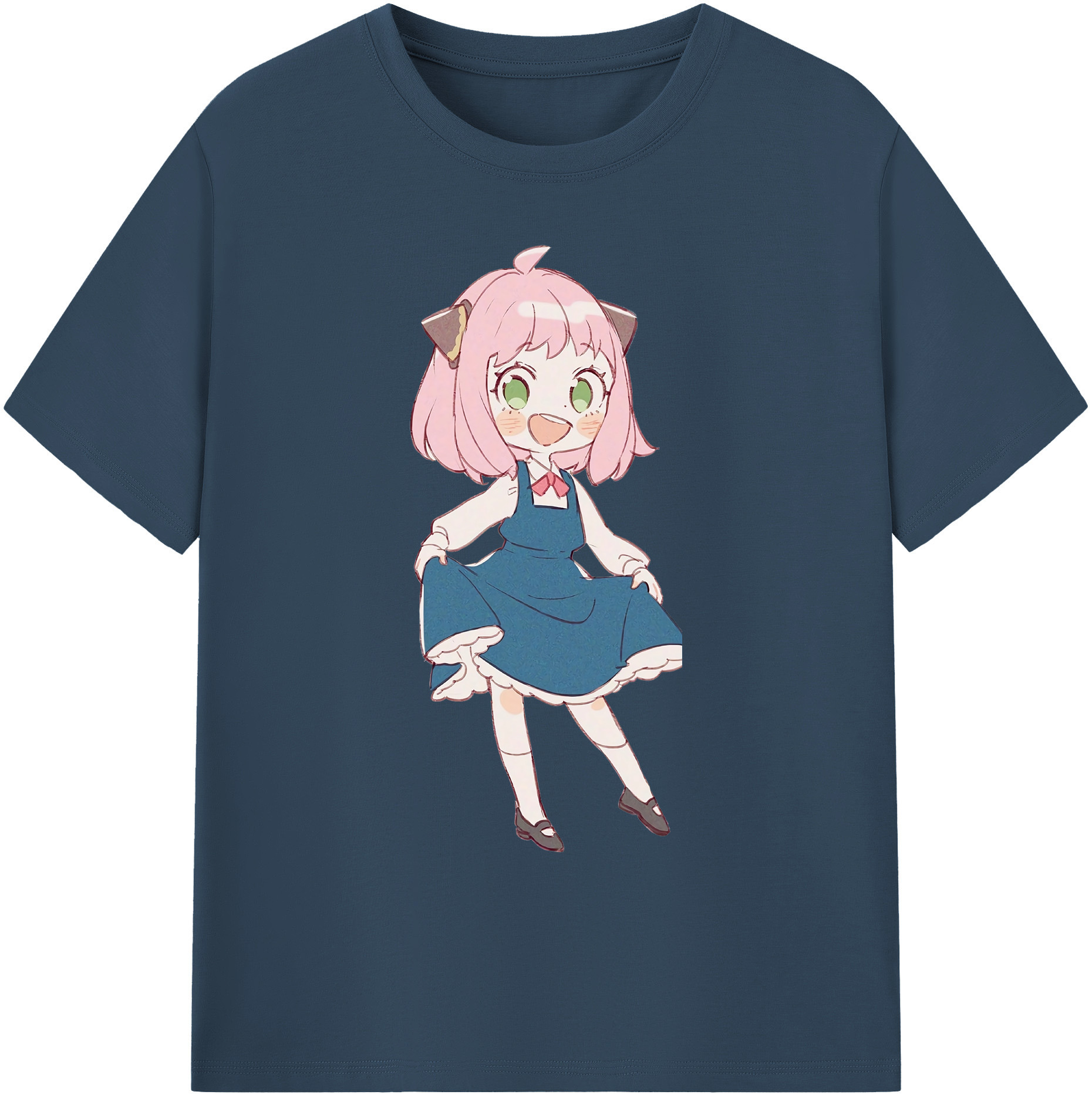 （画像用） SPY×FAMILY间谍家家酒 綿100％ メンズ半袖Tシャツ｜肌触りやわらか＆通気性