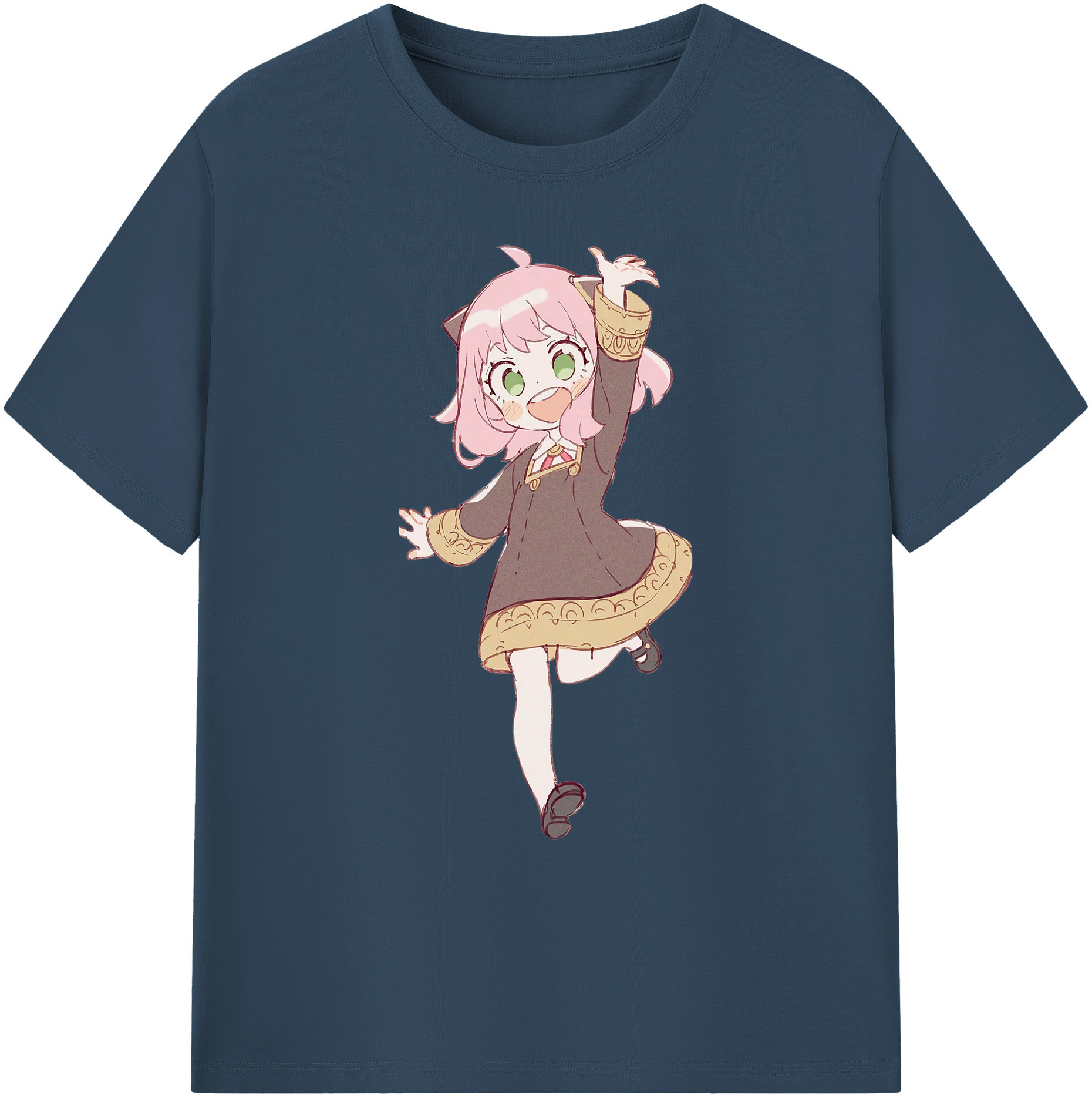 （画像用） SPY×FAMILY间谍家家酒 綿100％ メンズ半袖Tシャツ｜肌触りやわらか＆通気性