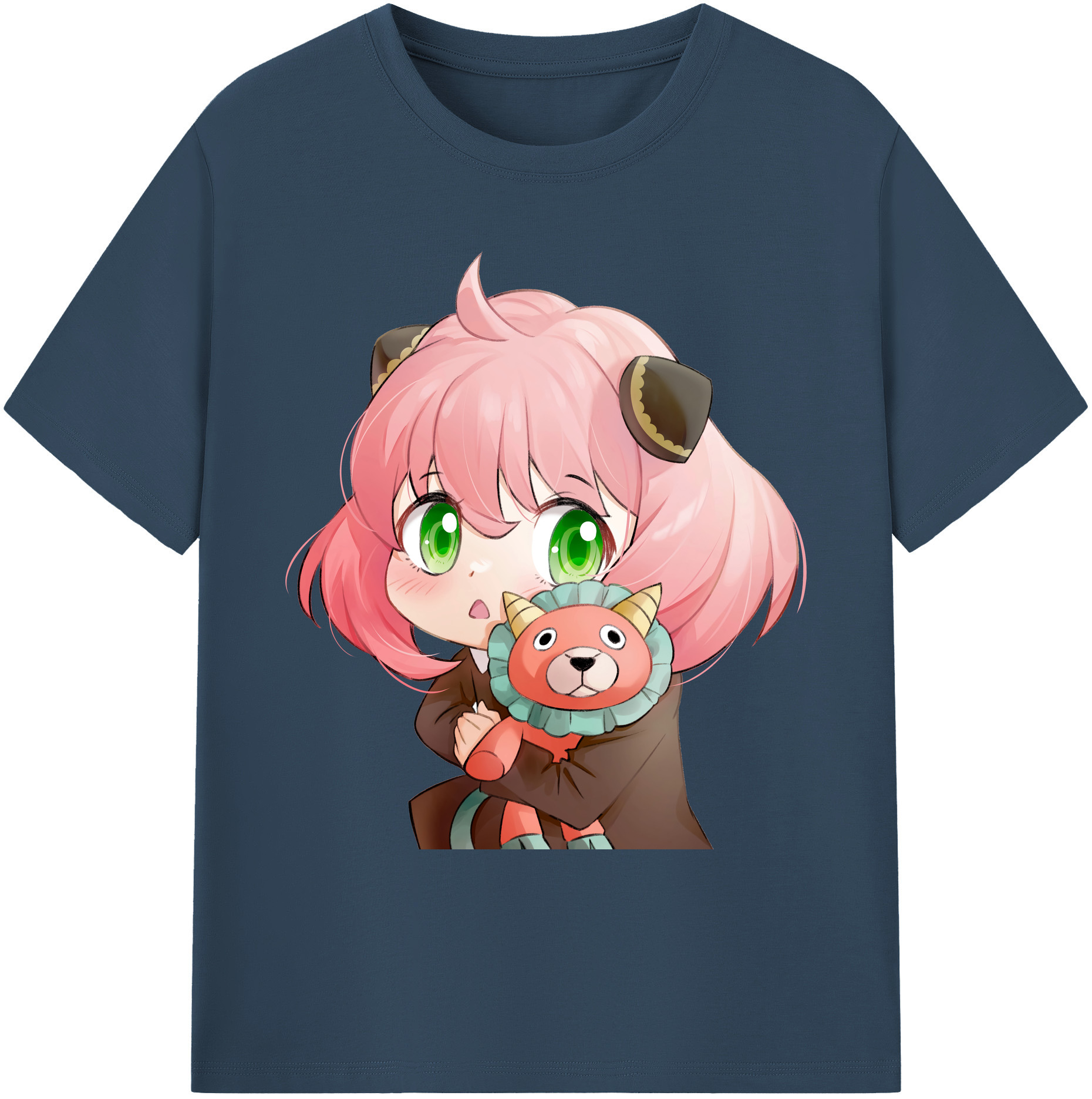 （画像用） SPY×FAMILY间谍家家酒 綿100％ メンズ半袖Tシャツ｜肌触りやわらか＆通気性