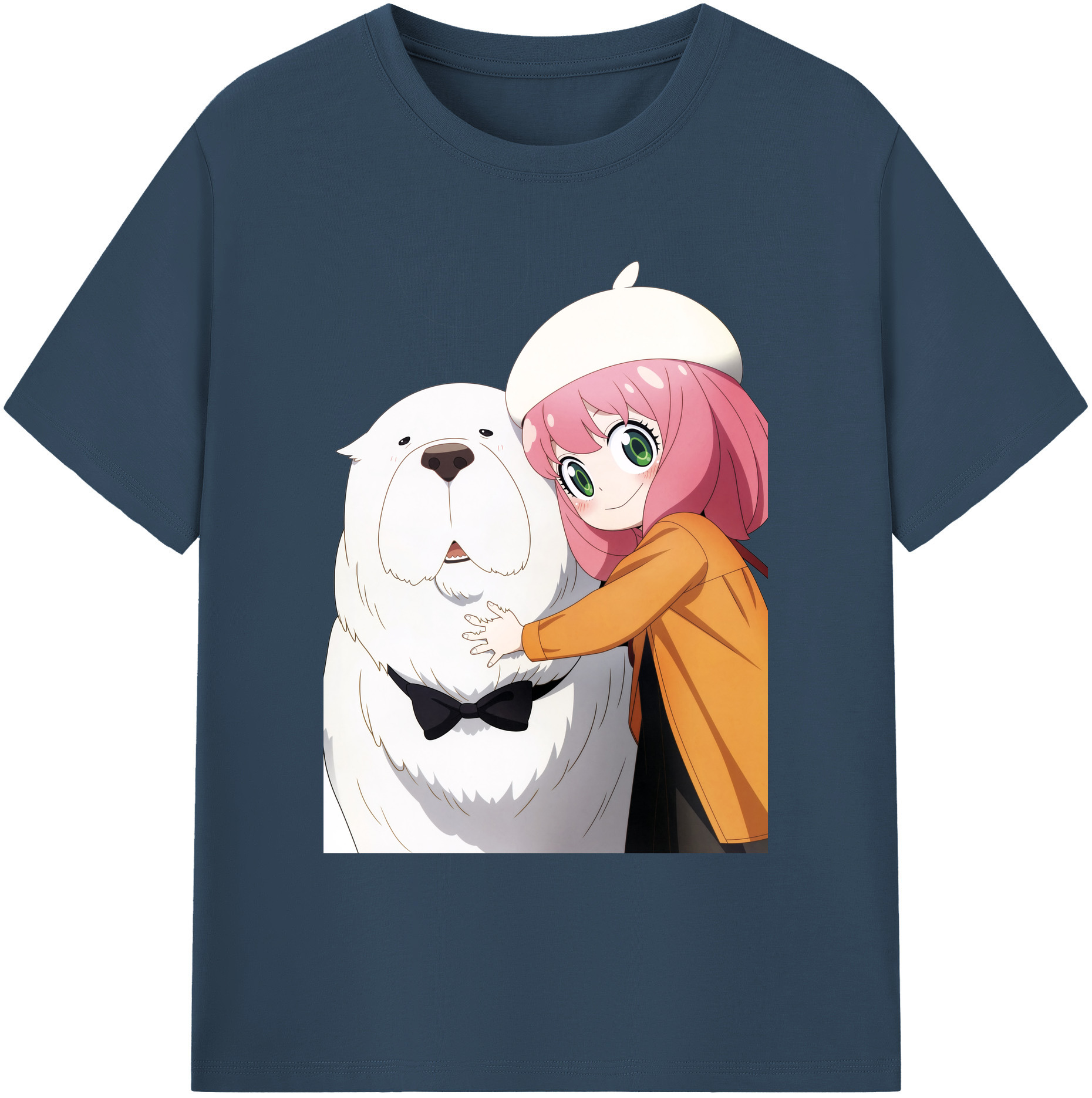 （画像用） SPY×FAMILY间谍家家酒 綿100％ メンズ半袖Tシャツ｜肌触りやわらか＆通気性