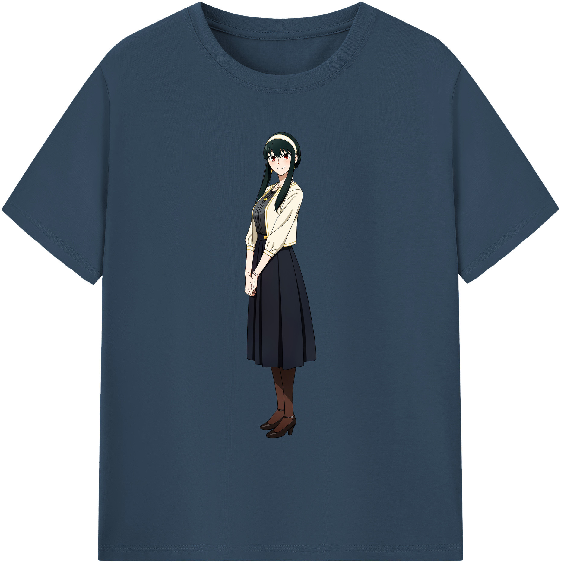 （画像用） SPY×FAMILY间谍家家酒 綿100％ メンズ半袖Tシャツ｜肌触りやわらか＆通気性