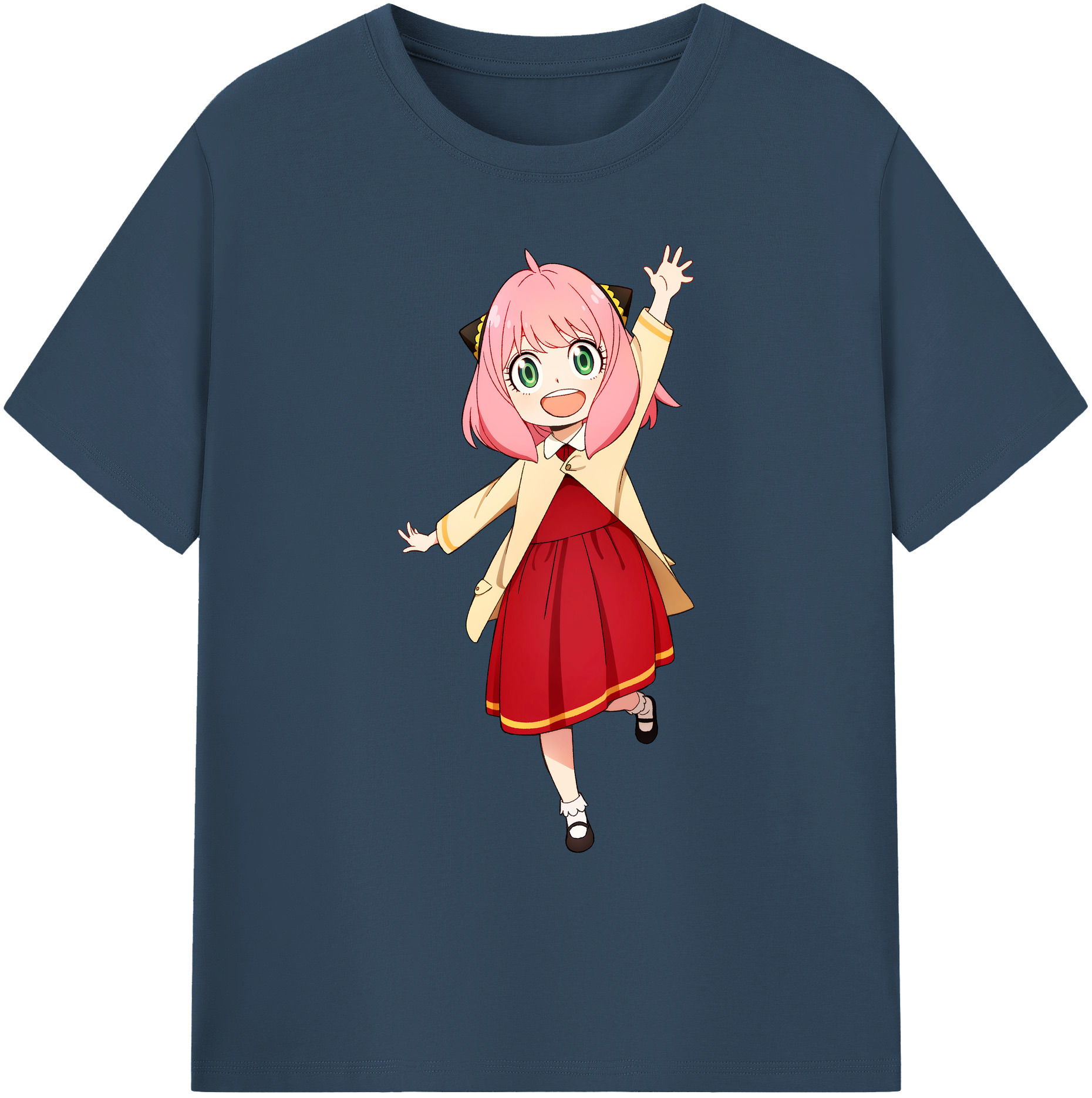 （画像用） SPY×FAMILY间谍家家酒 綿100％ メンズ半袖Tシャツ｜肌触りやわらか＆通気性