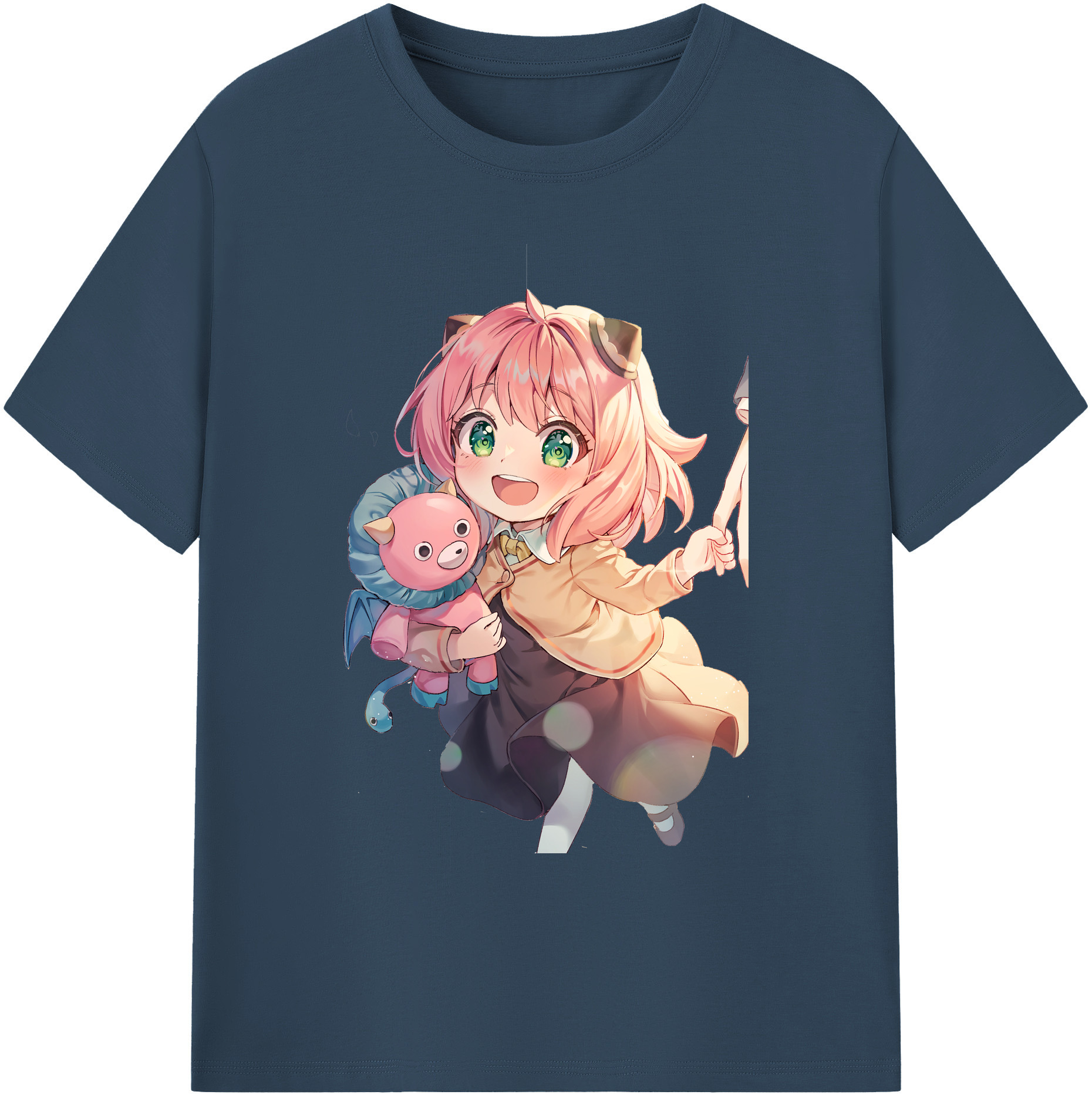 （画像用） SPY×FAMILY间谍家家酒 綿100％ メンズ半袖Tシャツ｜肌触りやわらか＆通気性