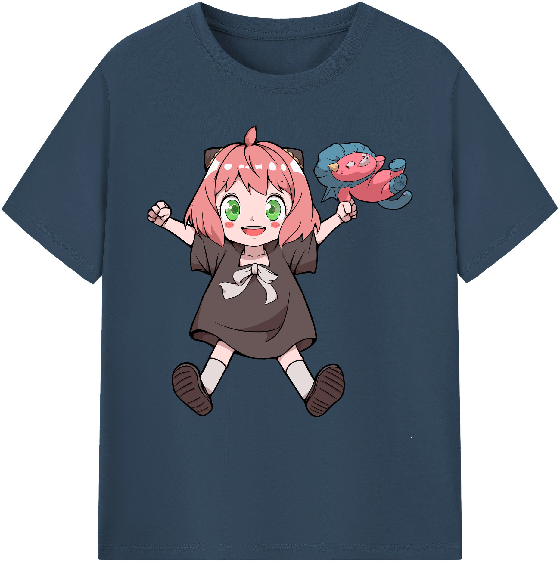 （画像用） SPY×FAMILY间谍家家酒 綿100％ メンズ半袖Tシャツ｜肌触りやわらか＆通気性