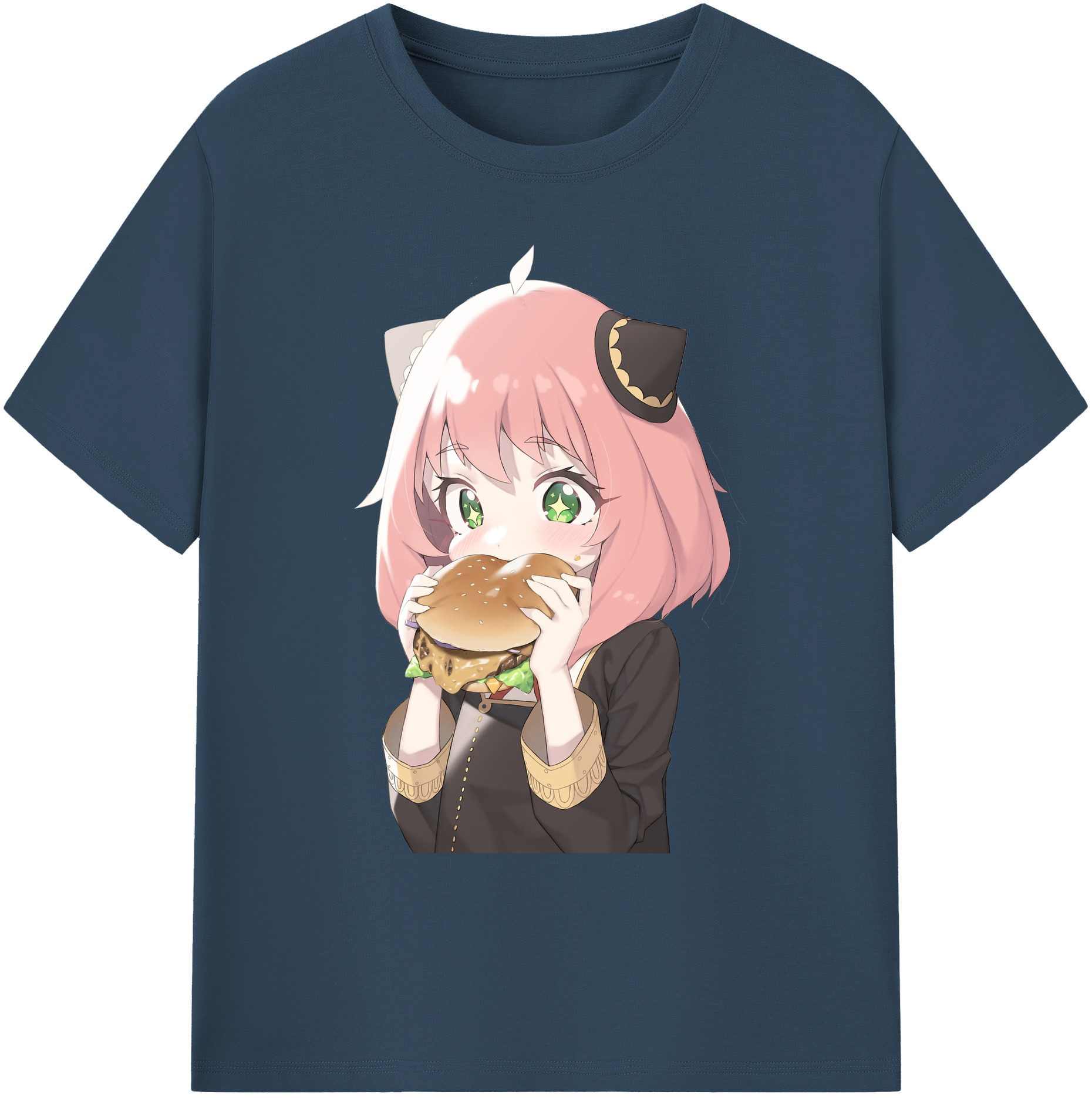 （画像用） SPY×FAMILY间谍家家酒 綿100％ メンズ半袖Tシャツ｜肌触りやわらか＆通気性