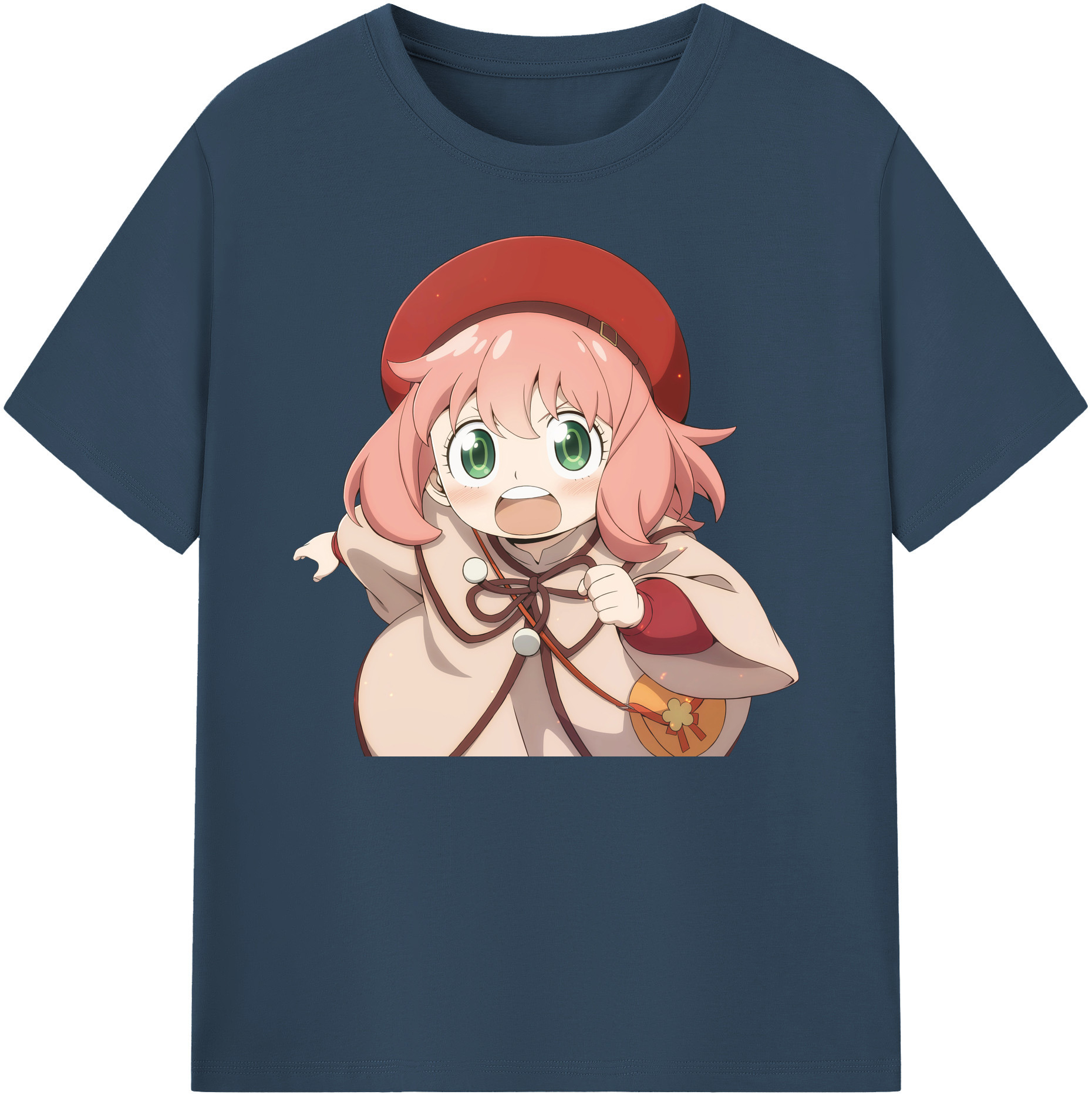 （画像用） SPY×FAMILY间谍家家酒 綿100％ メンズ半袖Tシャツ｜肌触りやわらか＆通気性