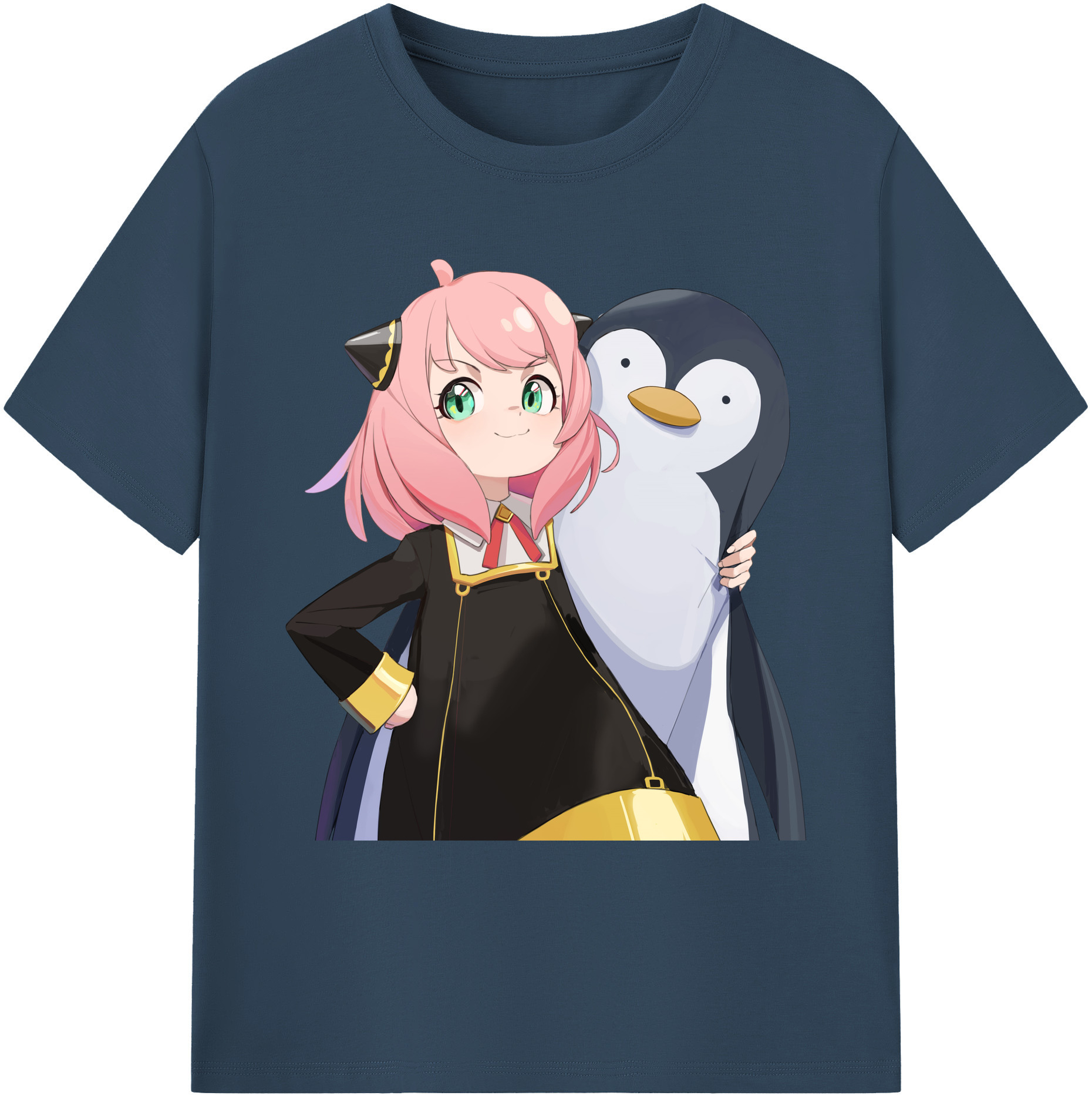 （画像用） SPY×FAMILY间谍家家酒 綿100％ メンズ半袖Tシャツ｜肌触りやわらか＆通気性