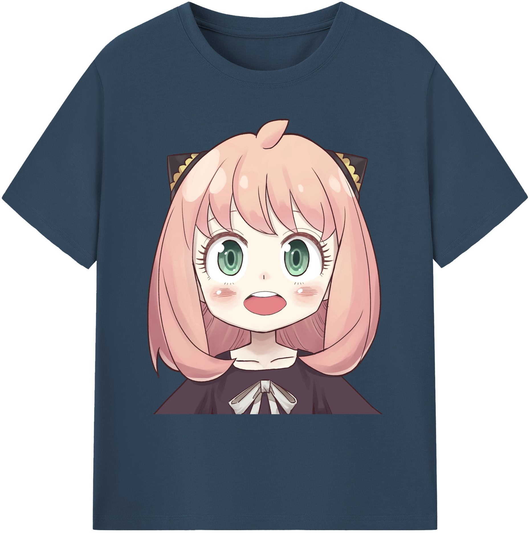 （画像用） SPY×FAMILY间谍家家酒 綿100％ メンズ半袖Tシャツ｜肌触りやわらか＆通気性