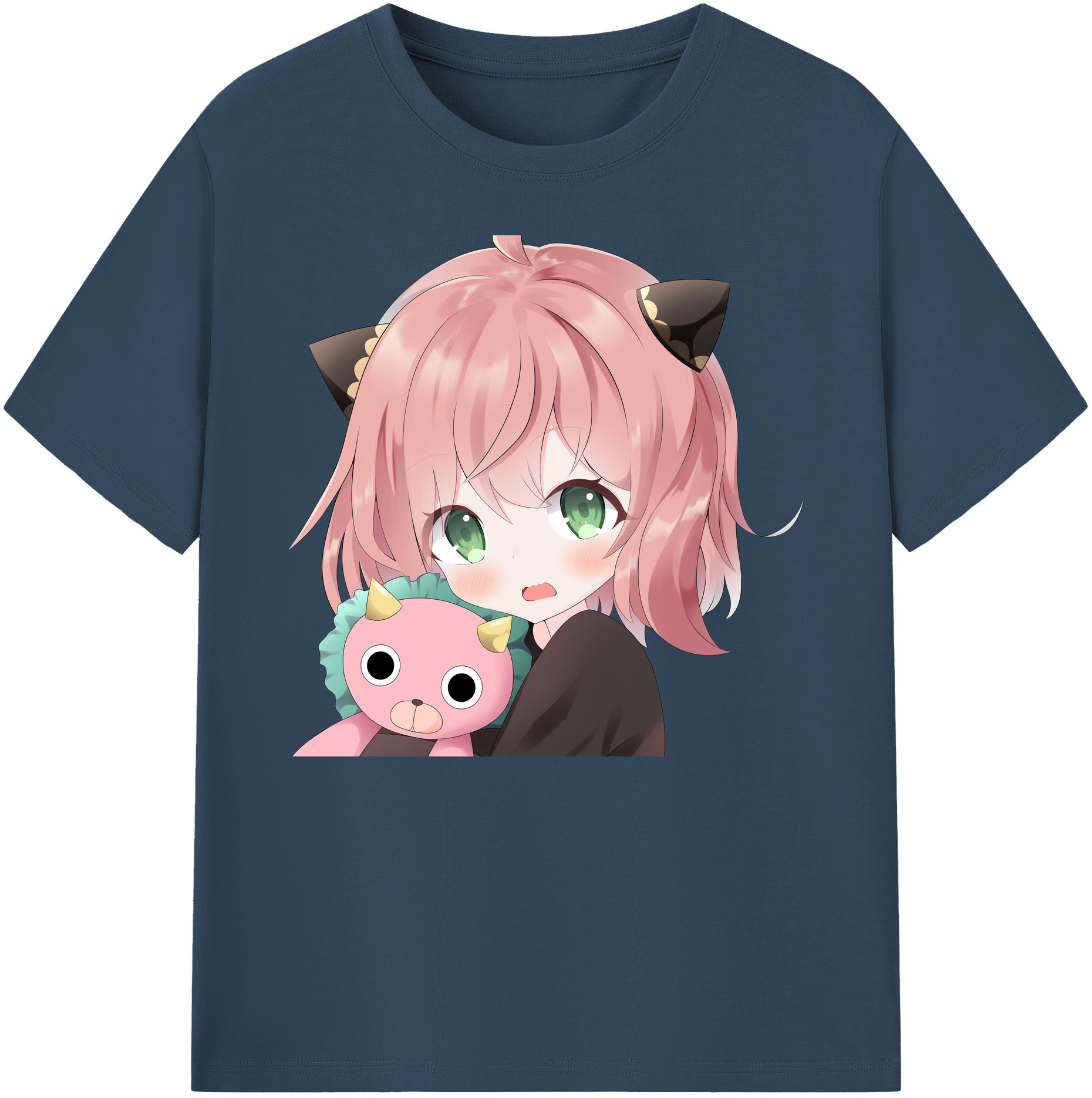 （画像用） SPY×FAMILY间谍家家酒 綿100％ メンズ半袖Tシャツ｜肌触りやわらか＆通気性