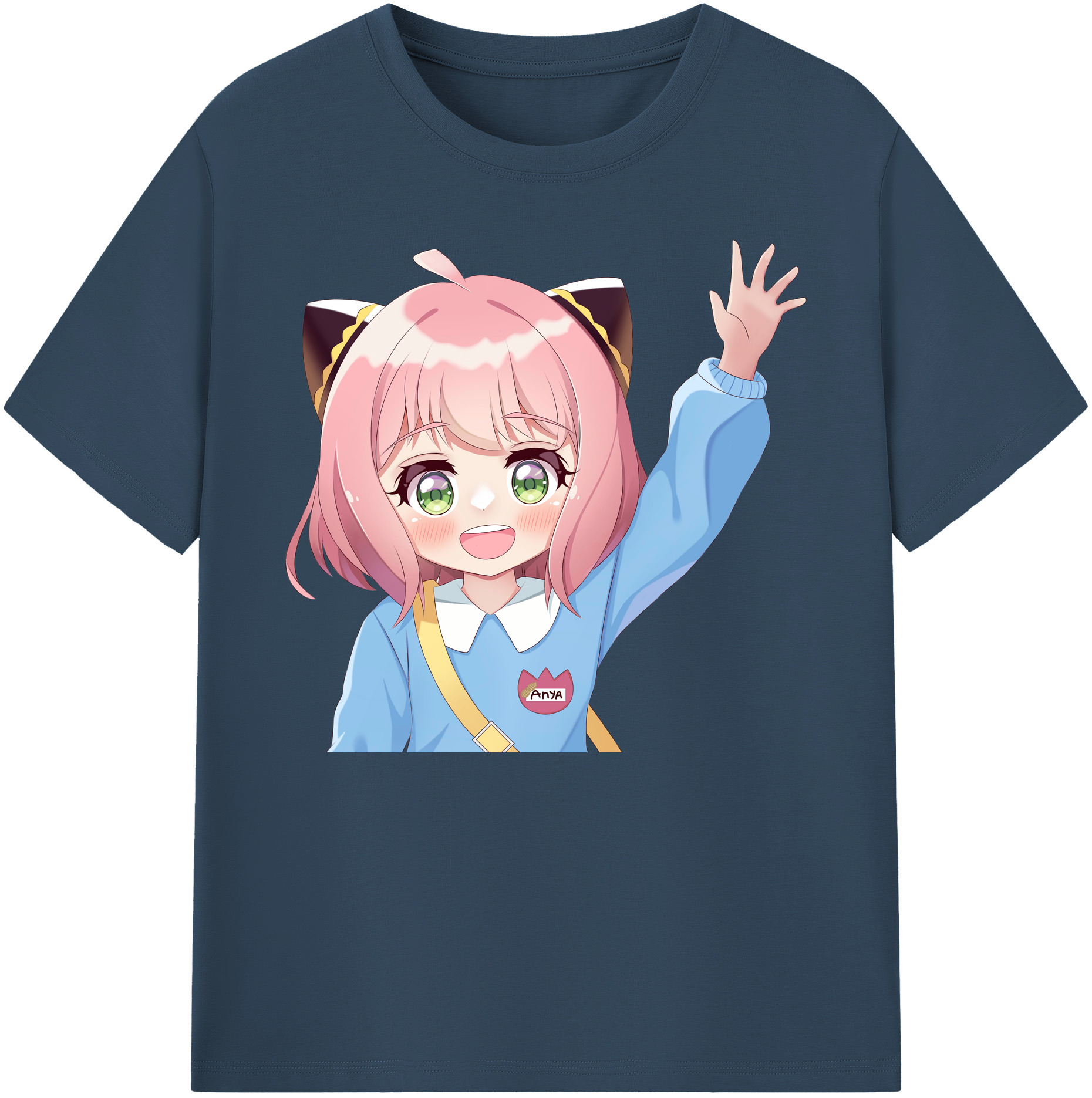 （画像用） SPY×FAMILY间谍家家酒 綿100％ メンズ半袖Tシャツ｜肌触りやわらか＆通気性