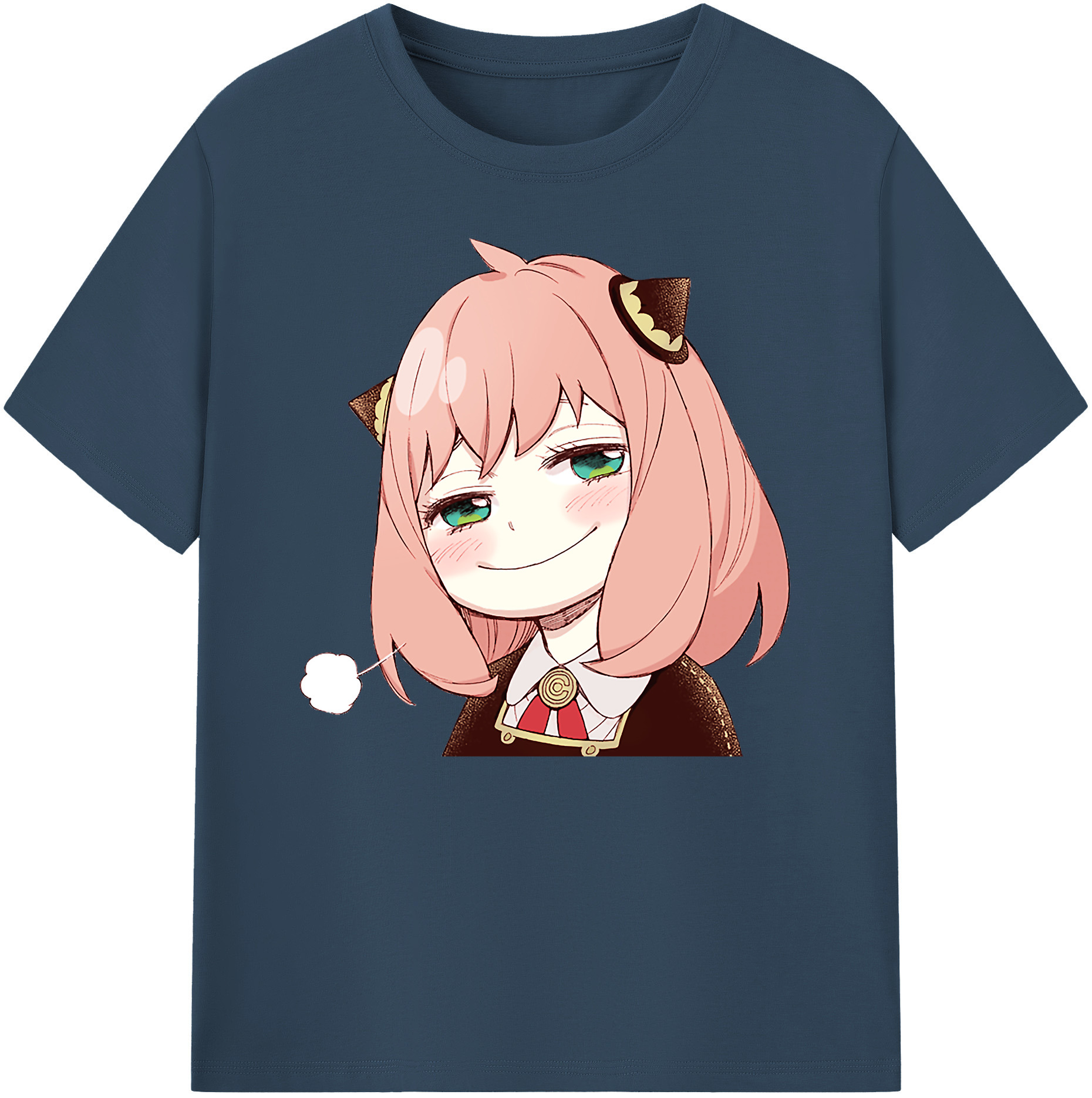 （画像用） SPY×FAMILY间谍家家酒 綿100％ メンズ半袖Tシャツ｜肌触りやわらか＆通気性