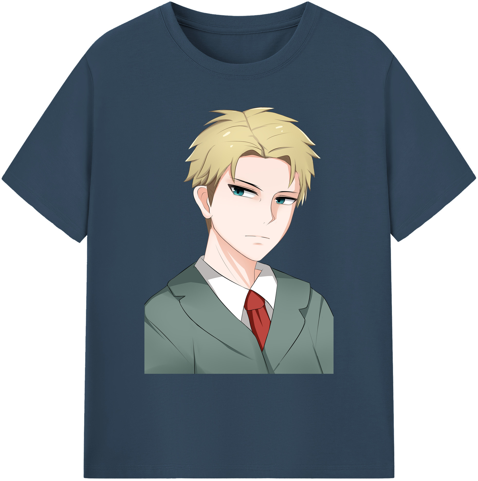 （画像用） SPY×FAMILY间谍家家酒 綿100％ メンズ半袖Tシャツ｜肌触りやわらか＆通気性