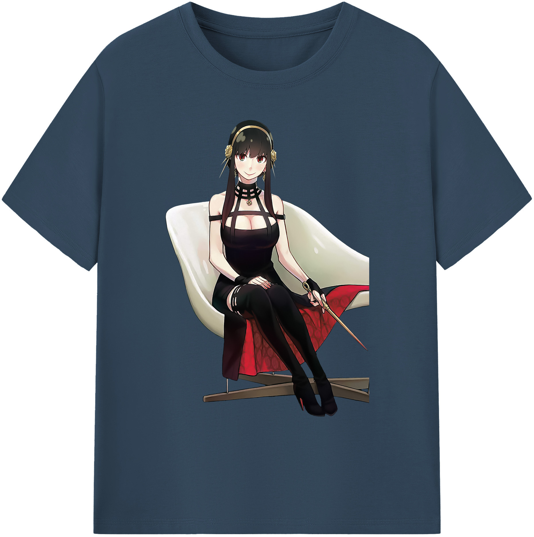 （画像用） SPY×FAMILY间谍家家酒 綿100％ メンズ半袖Tシャツ｜肌触りやわらか＆通気性
