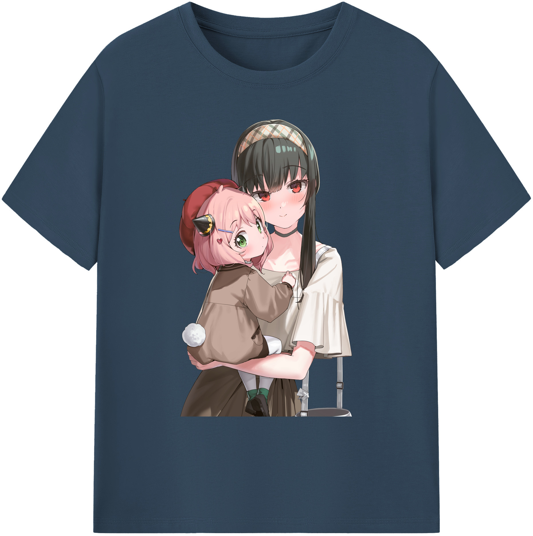 （画像用） SPY×FAMILY间谍家家酒 綿100％ メンズ半袖Tシャツ｜肌触りやわらか＆通気性