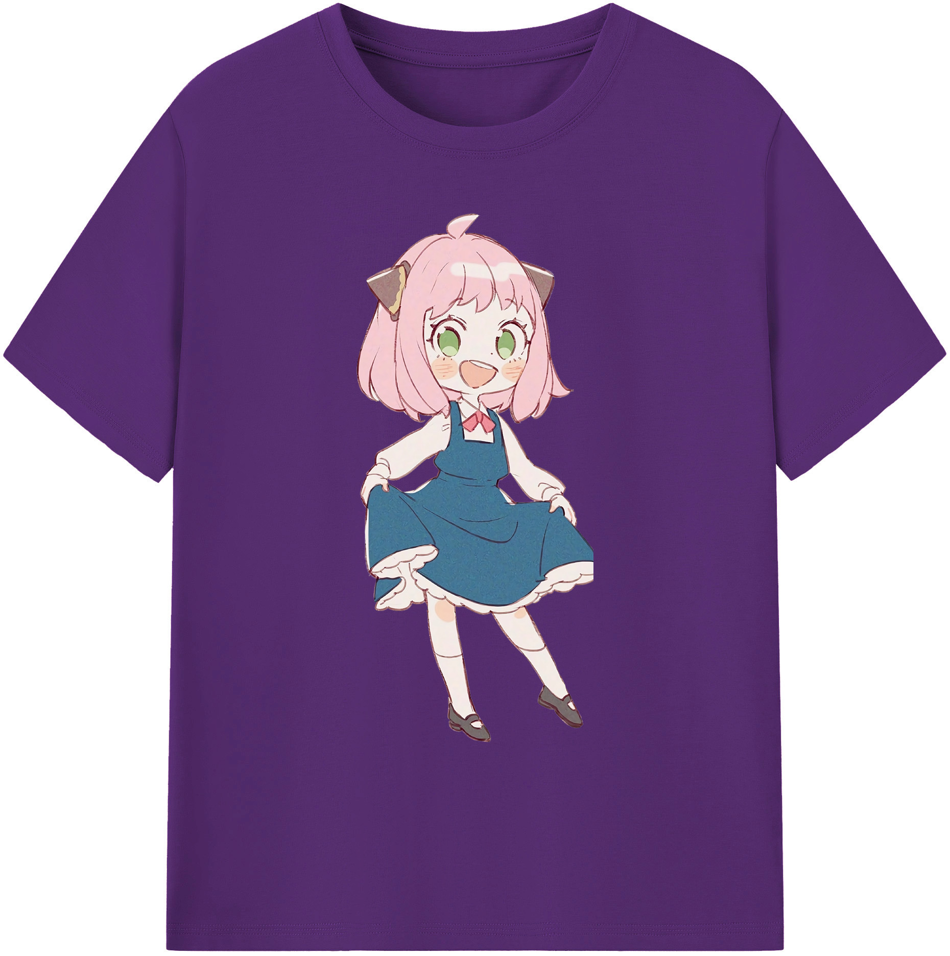 （画像用） SPY×FAMILY间谍家家酒 綿100％ メンズ半袖Tシャツ｜肌触りやわらか＆通気性