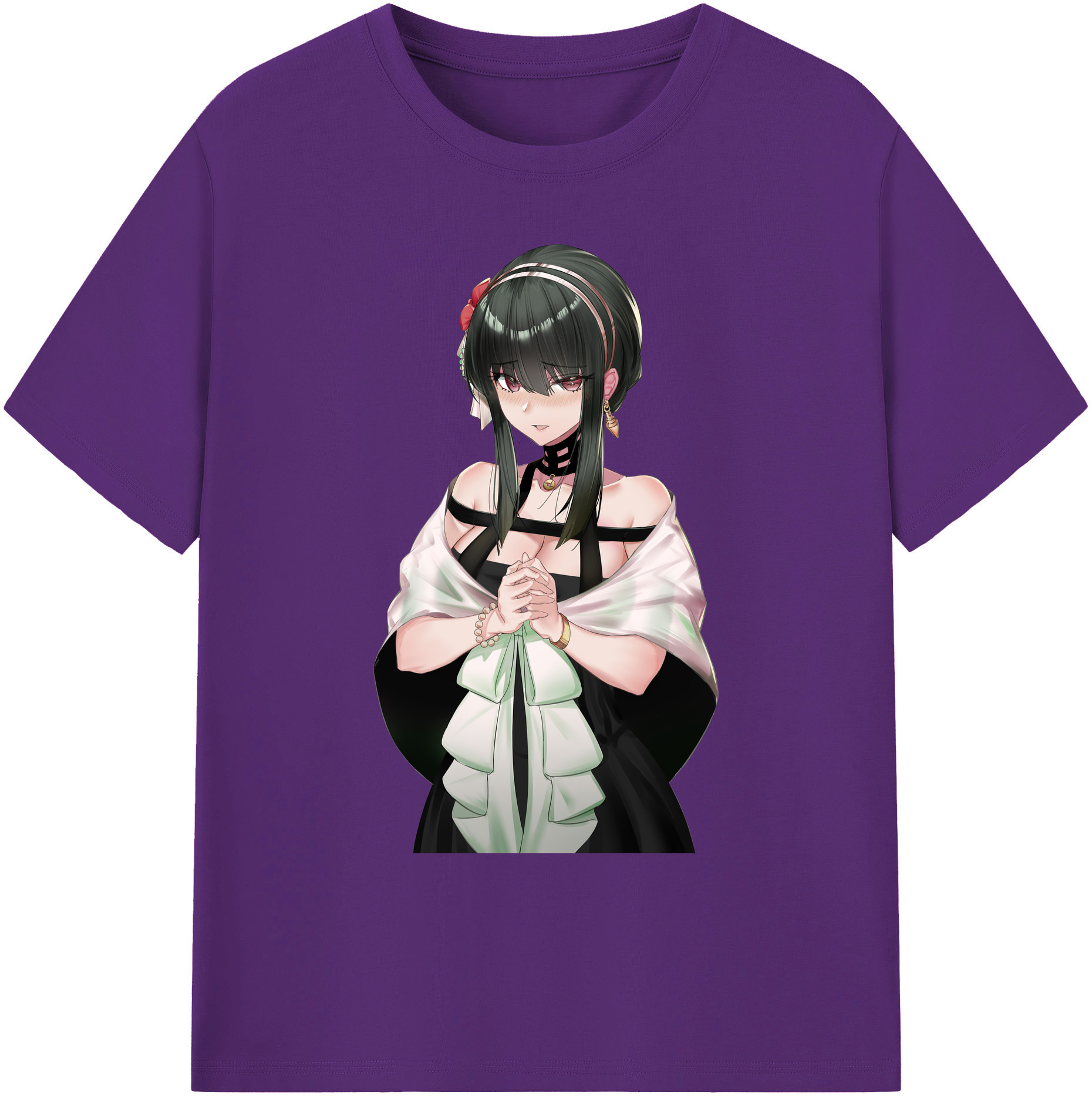 （画像用） SPY×FAMILY间谍家家酒 綿100％ メンズ半袖Tシャツ｜肌触りやわらか＆通気性