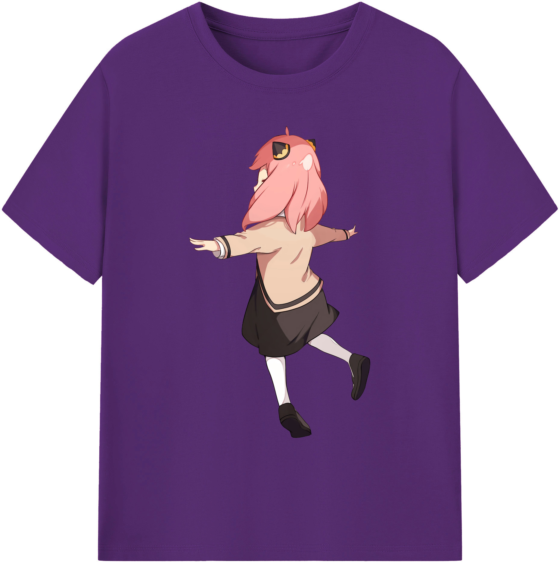 （画像用） SPY×FAMILY间谍家家酒 綿100％ メンズ半袖Tシャツ｜肌触りやわらか＆通気性