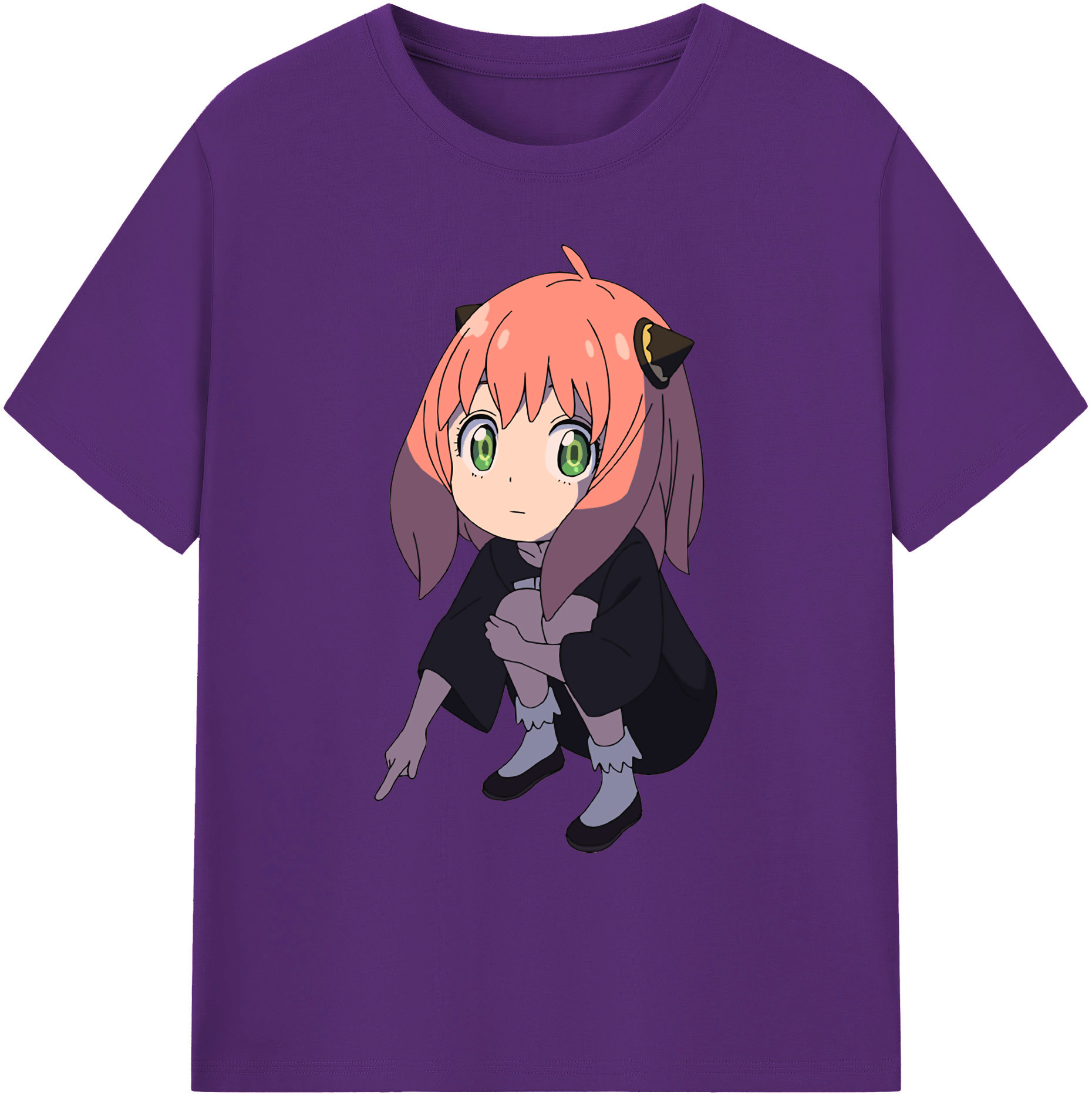（画像用） SPY×FAMILY间谍家家酒 綿100％ メンズ半袖Tシャツ｜肌触りやわらか＆通気性