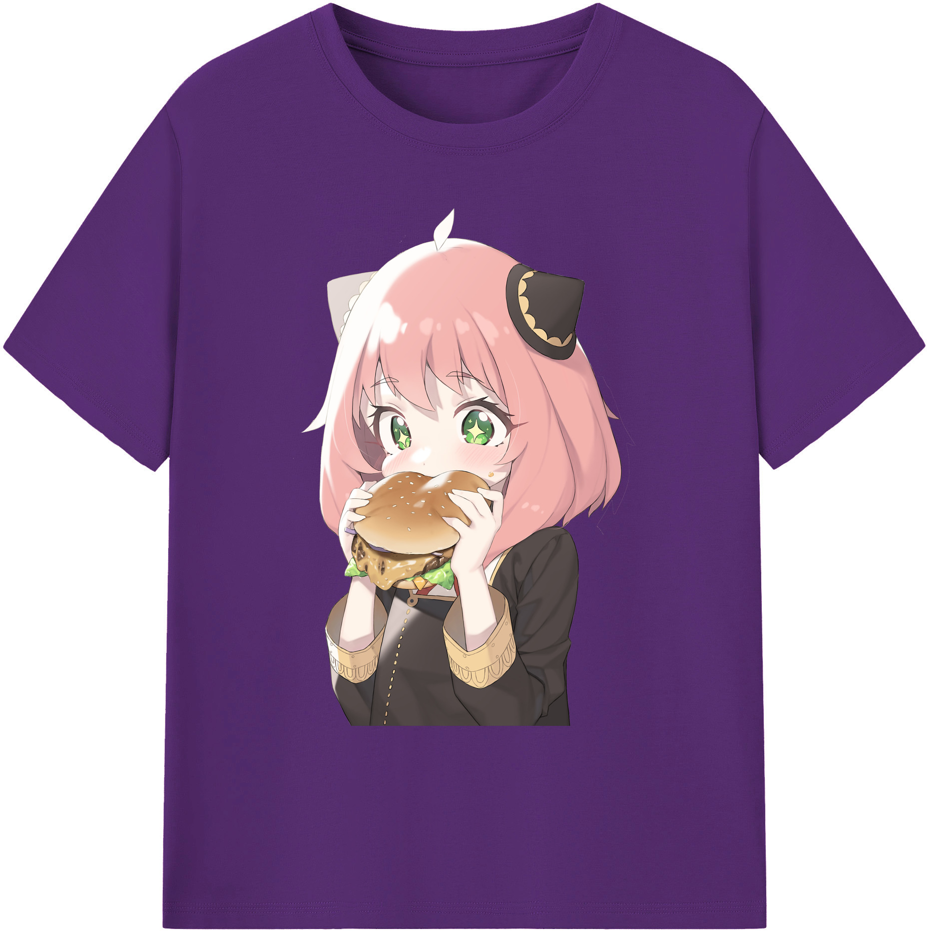 （画像用） SPY×FAMILY间谍家家酒 綿100％ メンズ半袖Tシャツ｜肌触りやわらか＆通気性