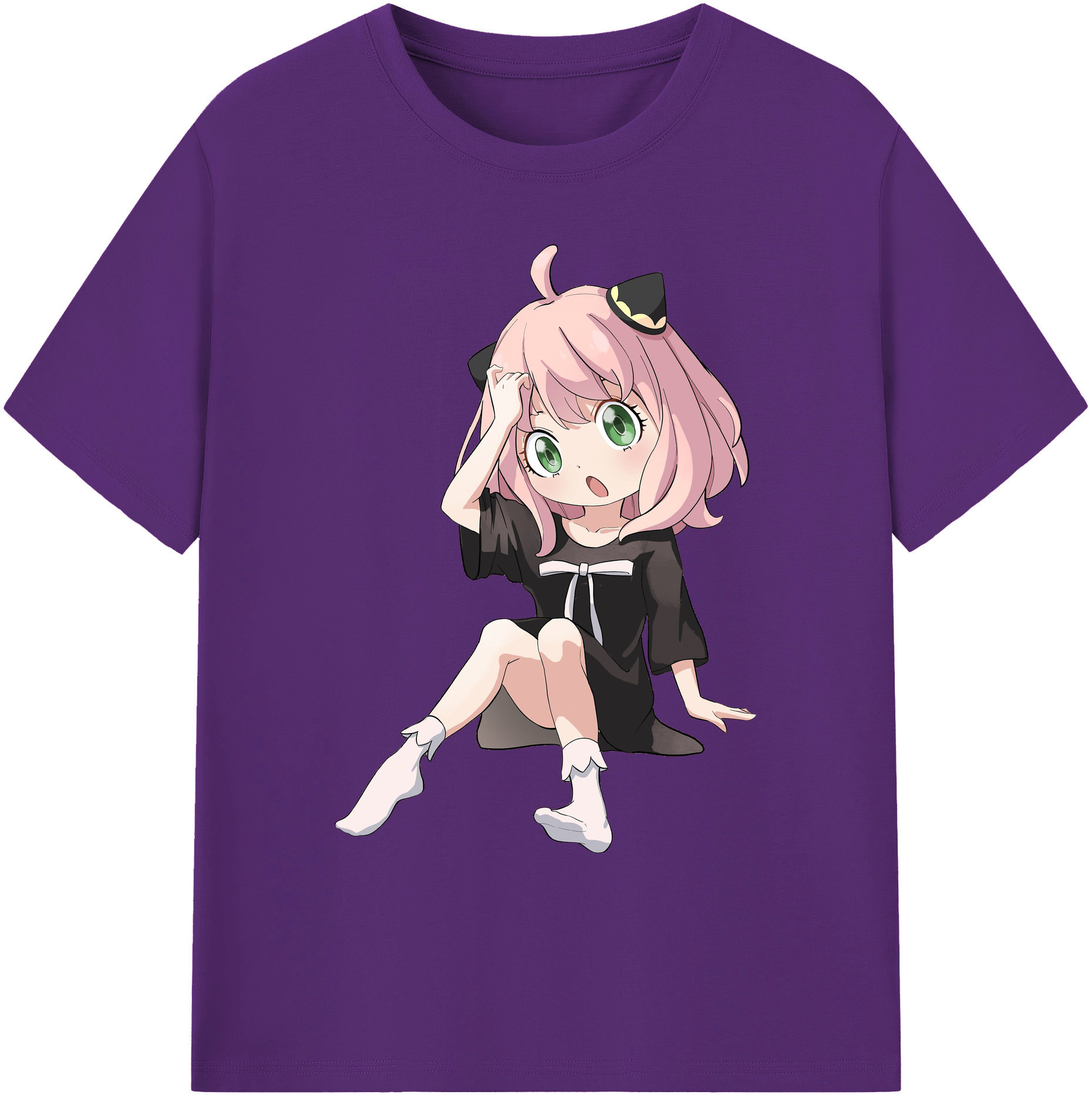 （画像用） SPY×FAMILY间谍家家酒 綿100％ メンズ半袖Tシャツ｜肌触りやわらか＆通気性