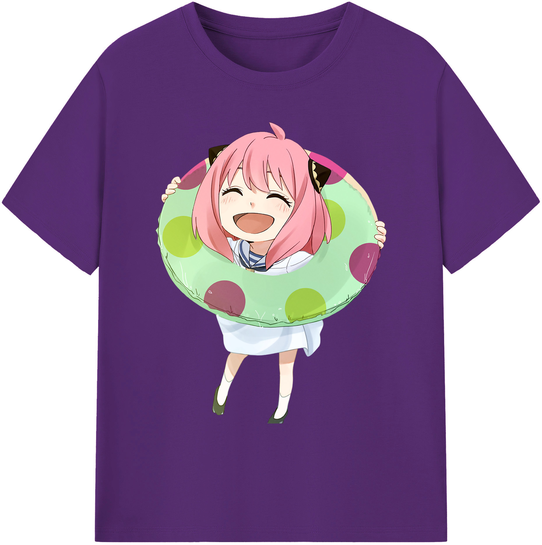 （画像用） SPY×FAMILY间谍家家酒 綿100％ メンズ半袖Tシャツ｜肌触りやわらか＆通気性