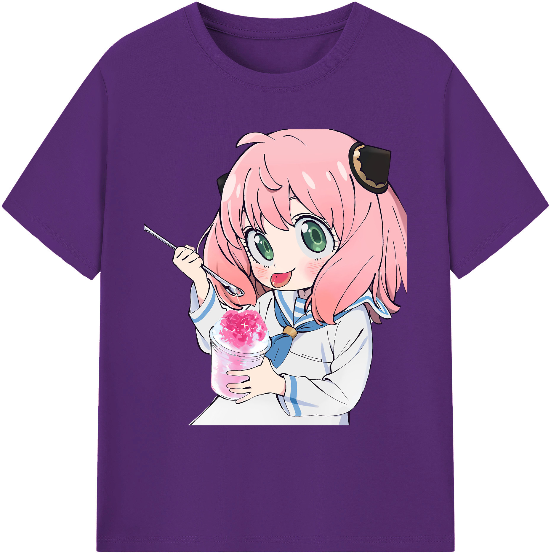（画像用） SPY×FAMILY间谍家家酒 綿100％ メンズ半袖Tシャツ｜肌触りやわらか＆通気性