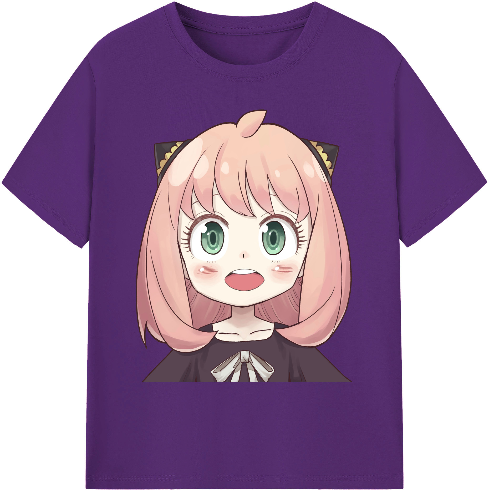 （画像用） SPY×FAMILY间谍家家酒 綿100％ メンズ半袖Tシャツ｜肌触りやわらか＆通気性