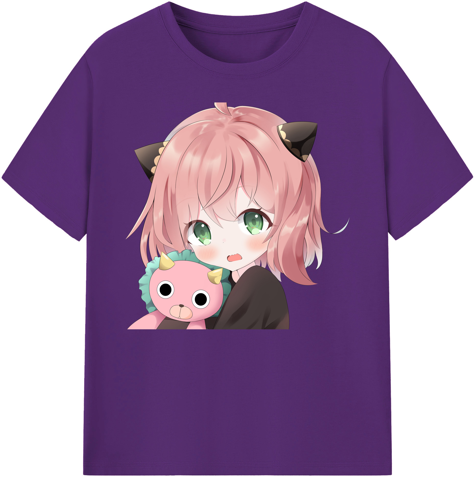 （画像用） SPY×FAMILY间谍家家酒 綿100％ メンズ半袖Tシャツ｜肌触りやわらか＆通気性